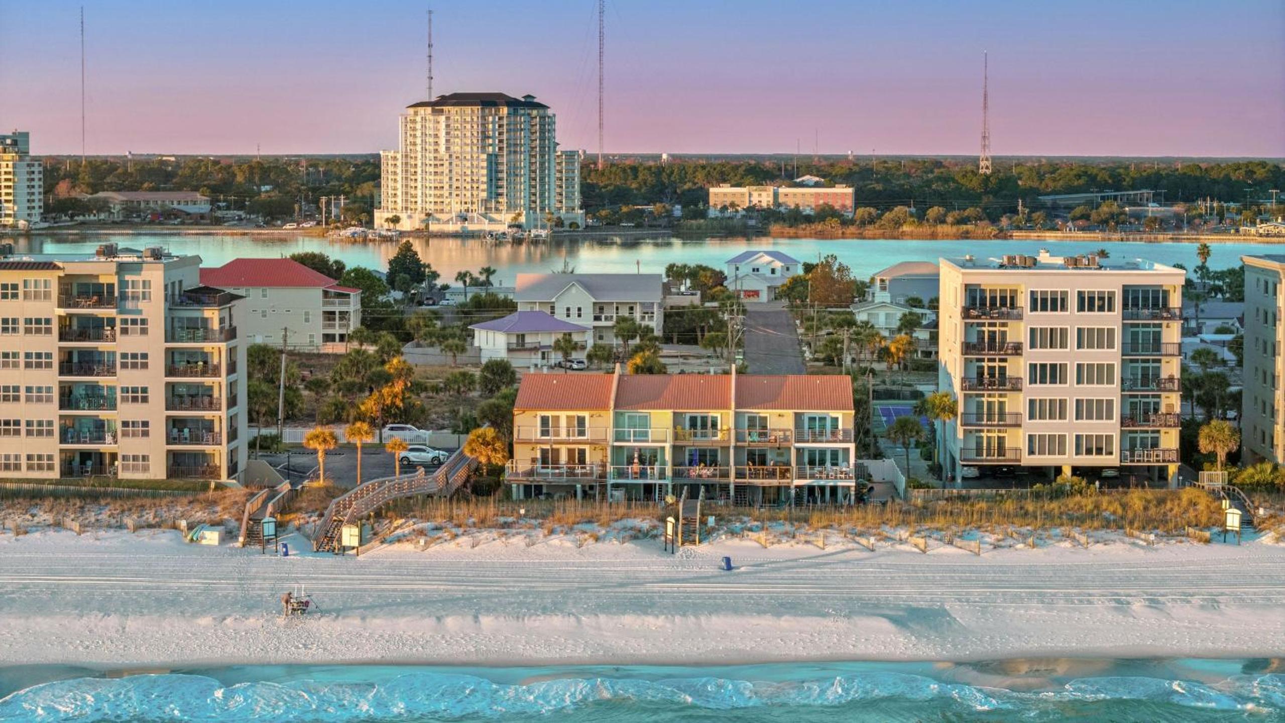 Beachfront Townhome with Instant Access to Beach Beachside Kisses by AvantStay
