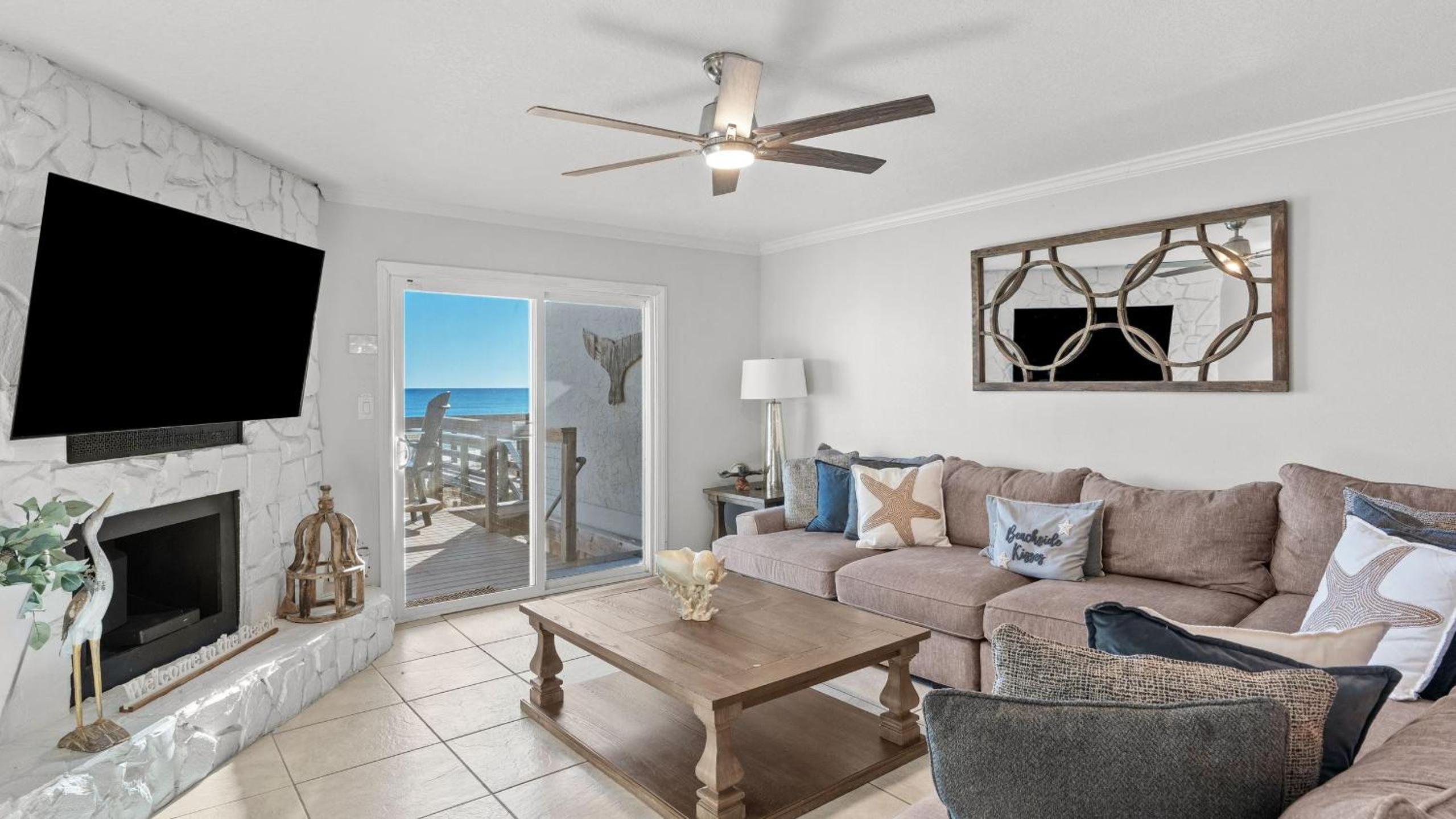 Beachfront Townhome with Instant Access to Beach Beachside Kisses by AvantStay