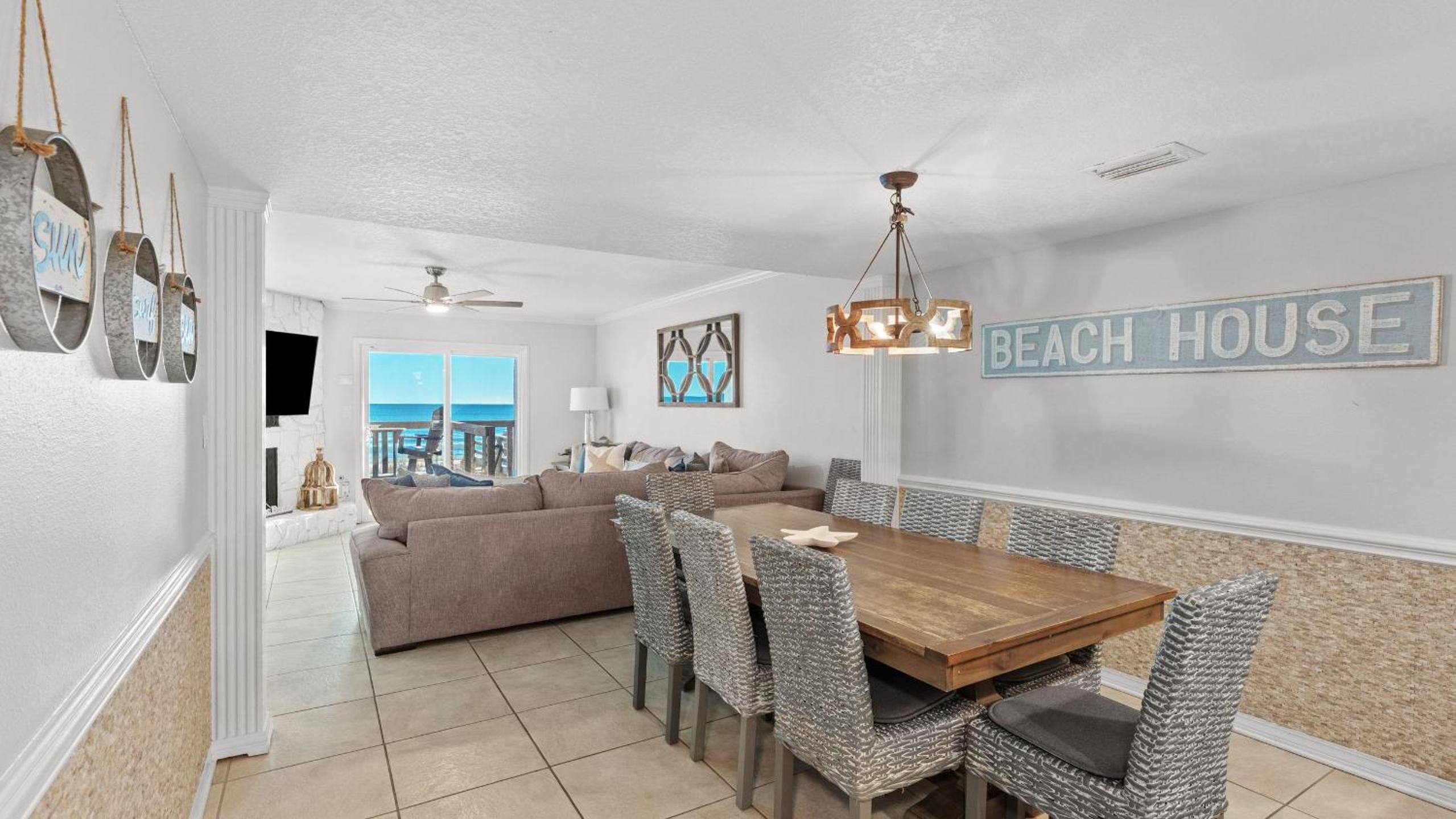 Beachfront Townhome with Instant Access to Beach Beachside Kisses by AvantStay