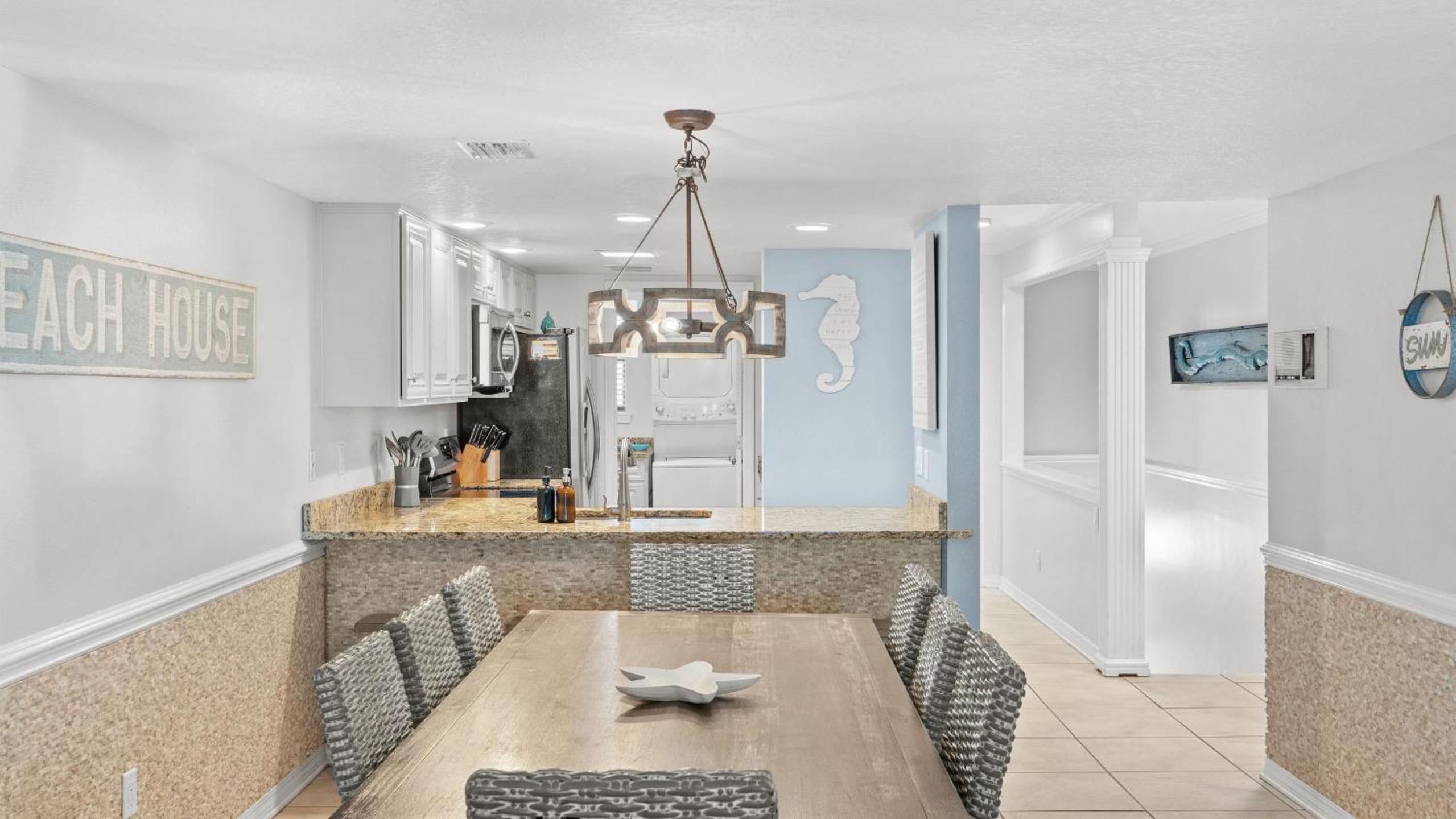 Beachfront Townhome with Instant Access to Beach Beachside Kisses by AvantStay