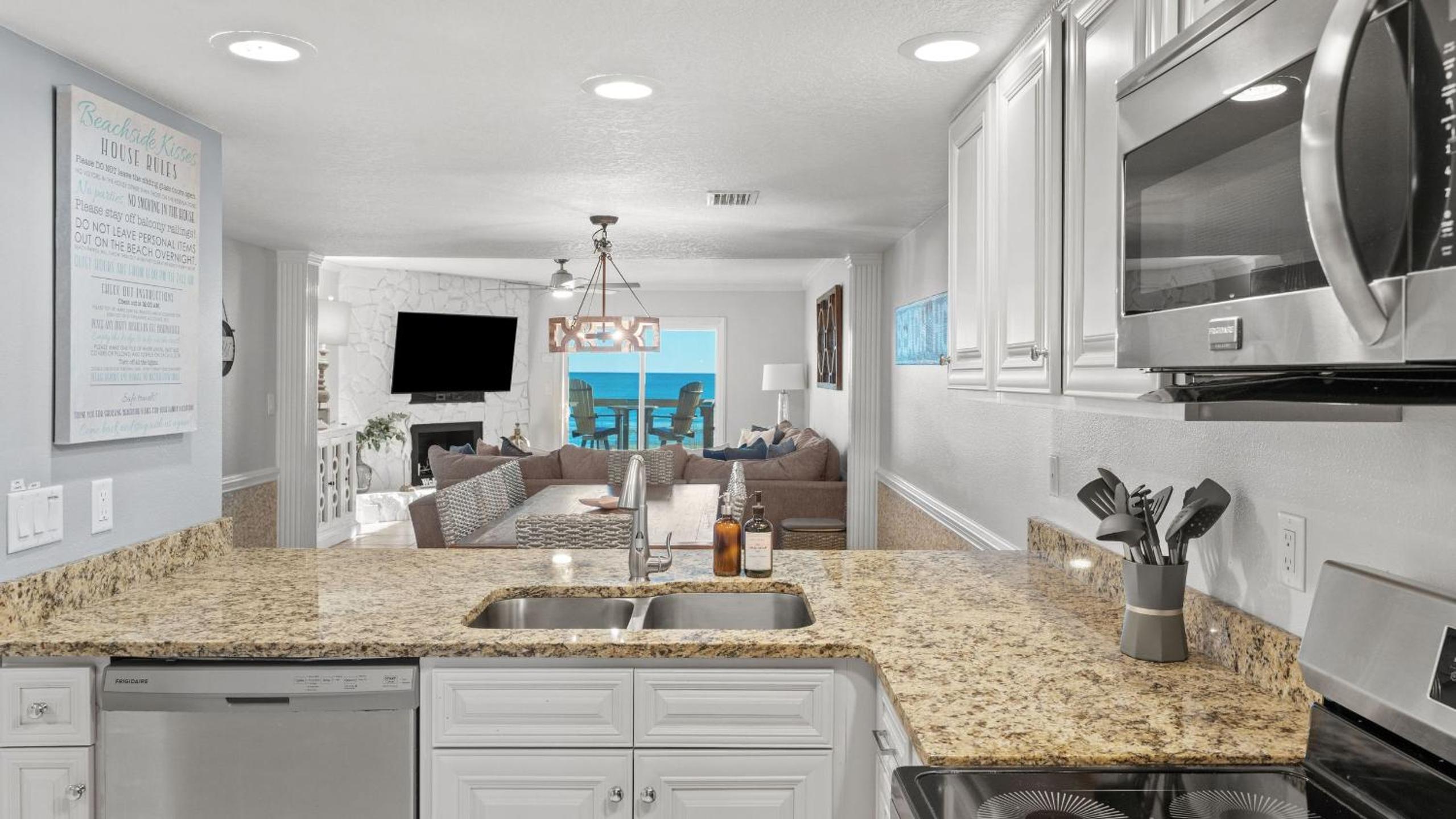 Beachfront Townhome with Instant Access to Beach Beachside Kisses by AvantStay
