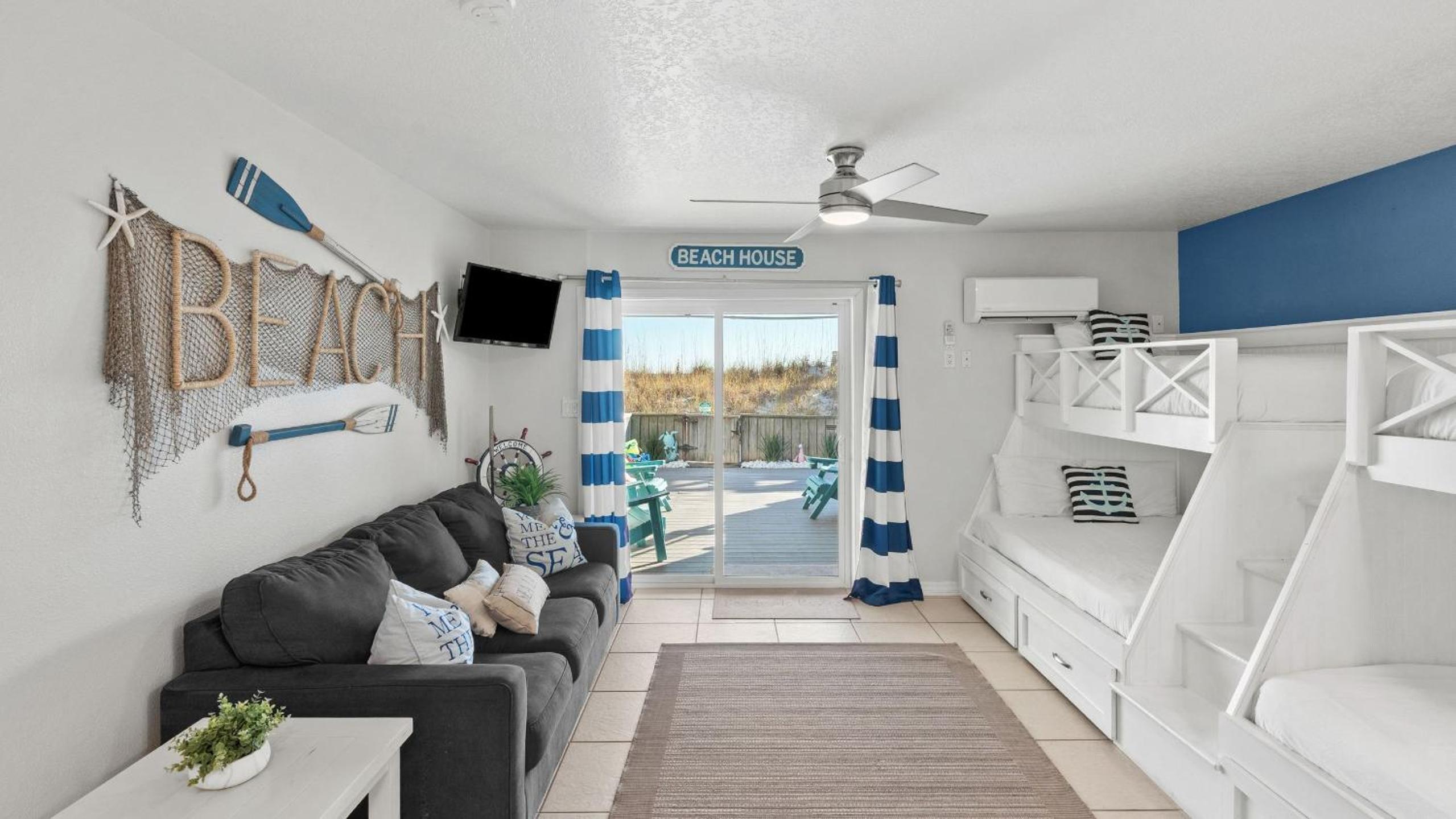 Beachfront Townhome with Instant Access to Beach Beachside Kisses by AvantStay