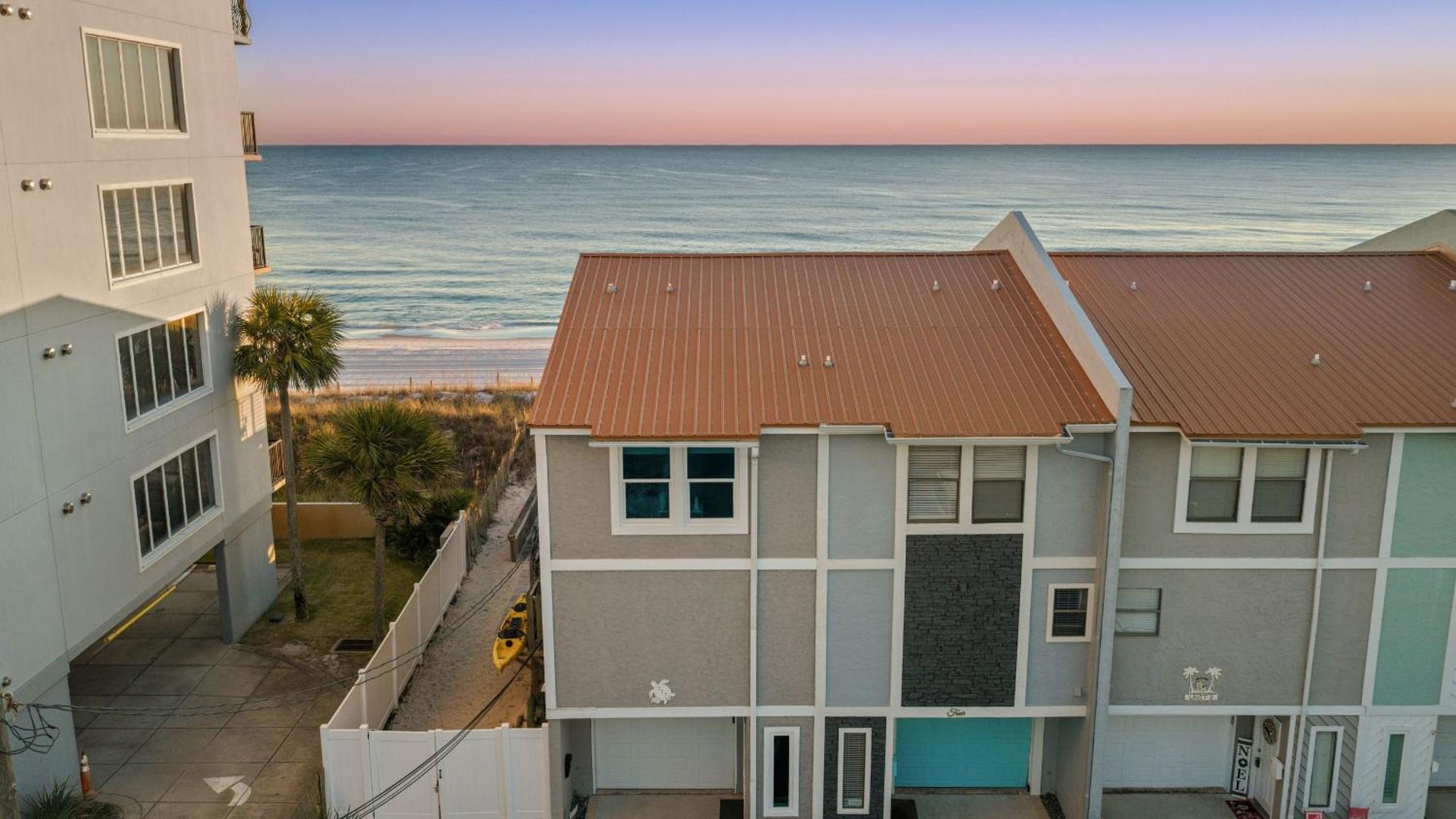 Beachfront Townhome with Instant Access to Beach Beachside Kisses by AvantStay