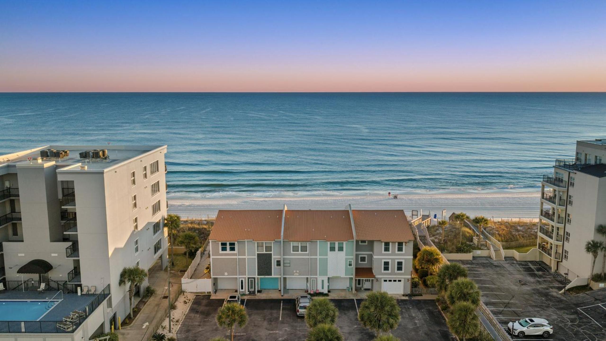 Beachfront Townhome with Instant Access to Beach Beachside Kisses by AvantStay