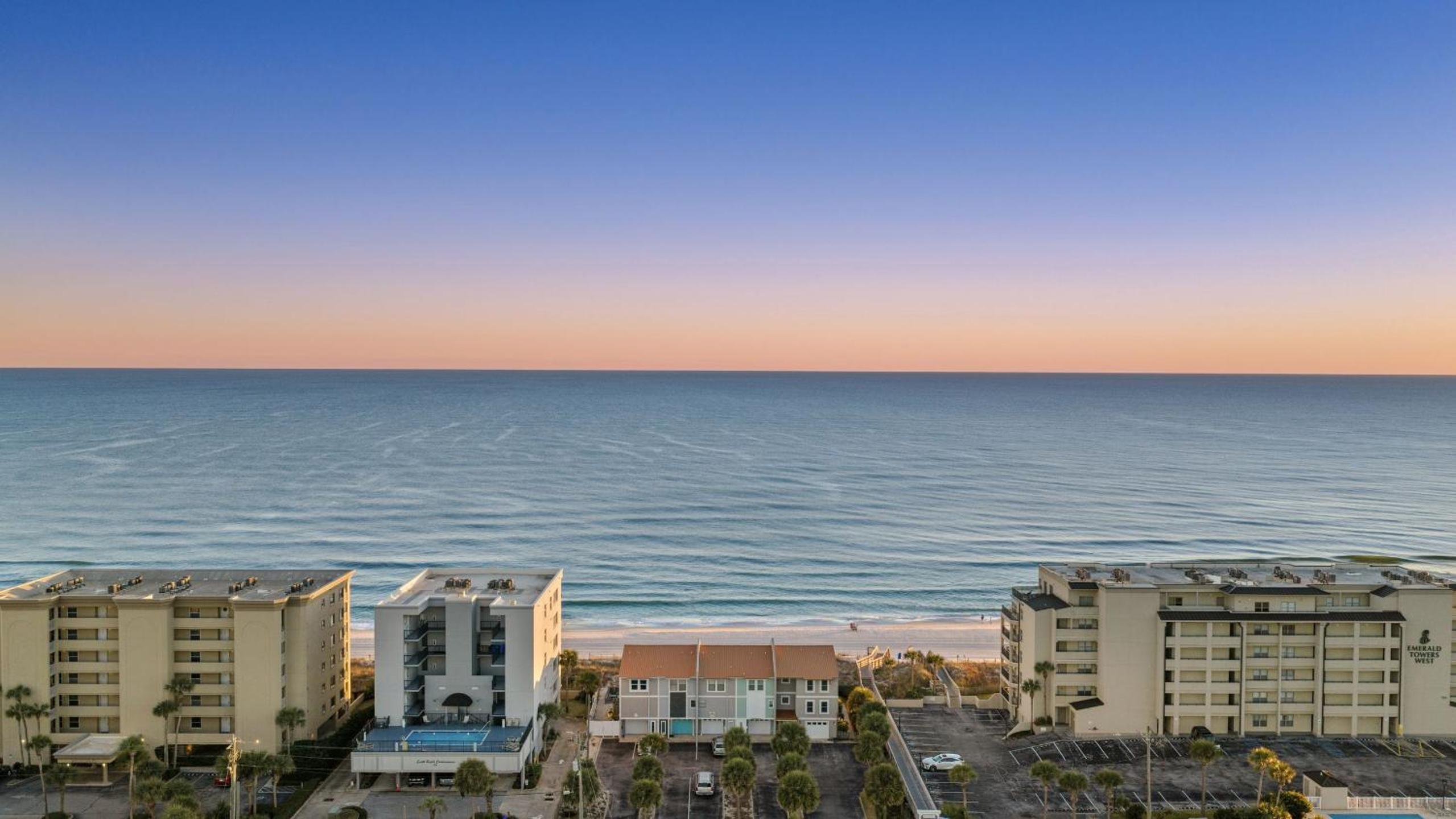 Beachfront Townhome with Instant Access to Beach Beachside Kisses by AvantStay