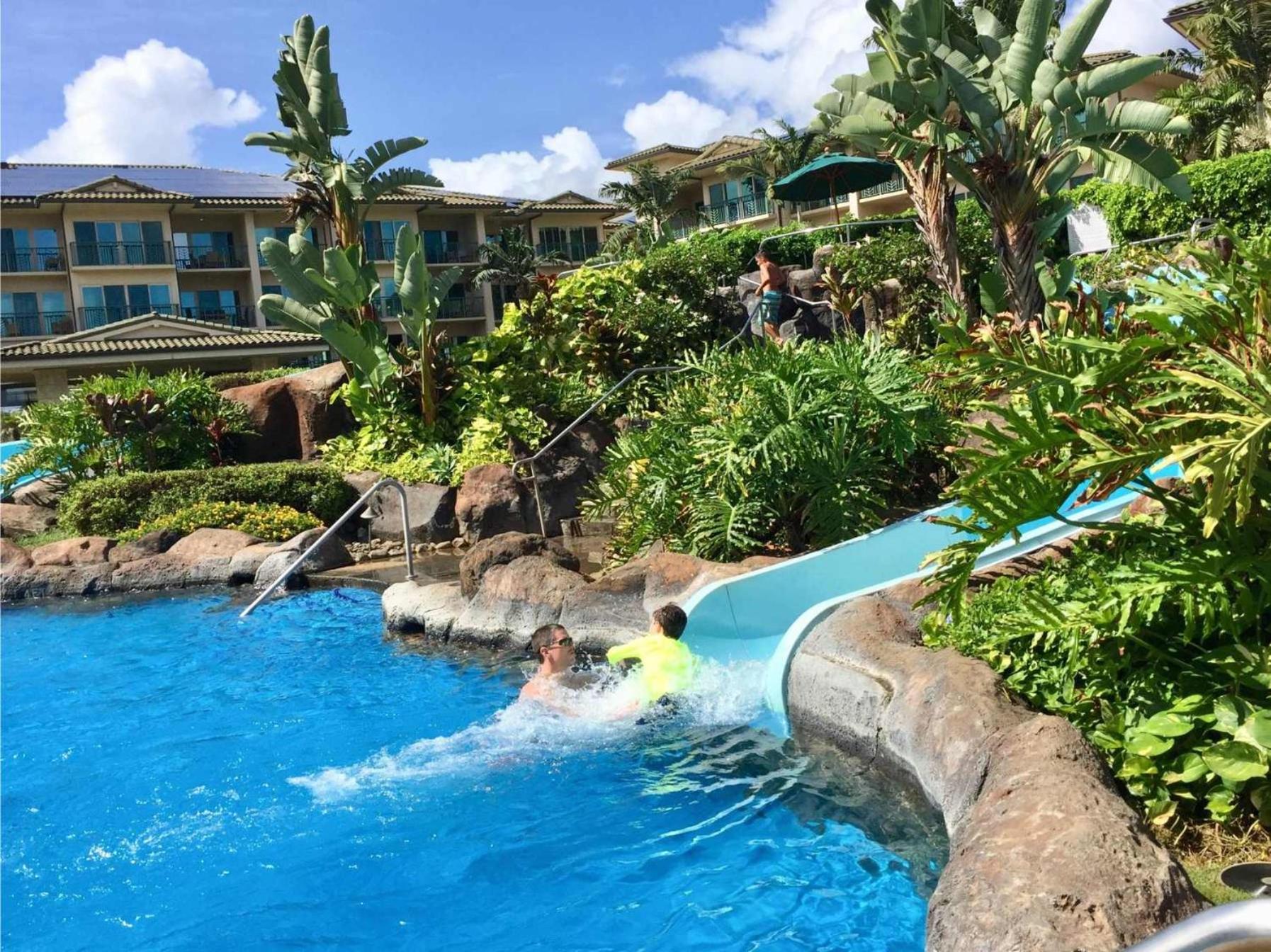Waipouli Beach Resort - Kauai Oceanfront 2BR Balcony