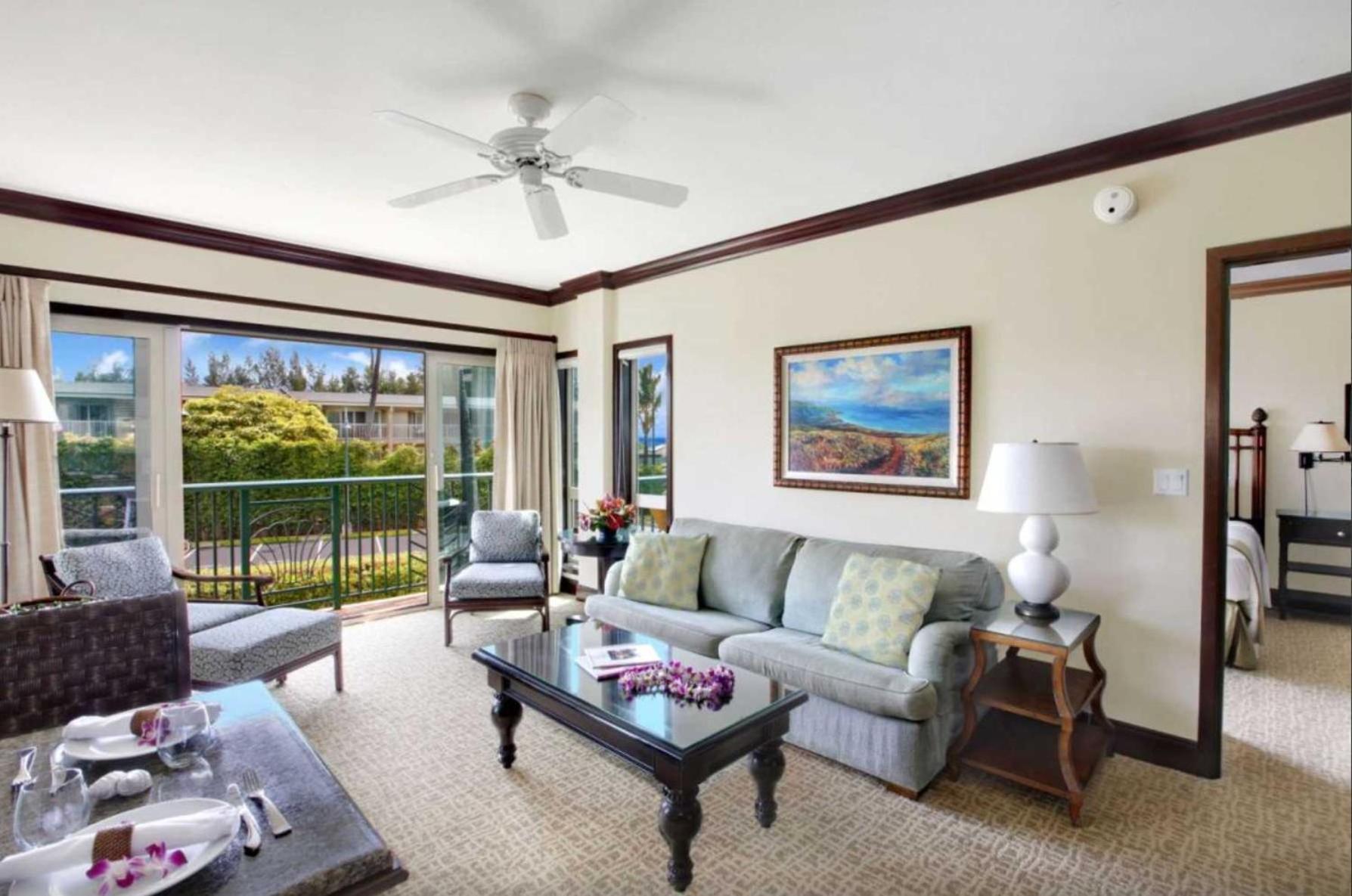 Waipouli Beach Resort - Kauai Oceanfront 2BR Balcony