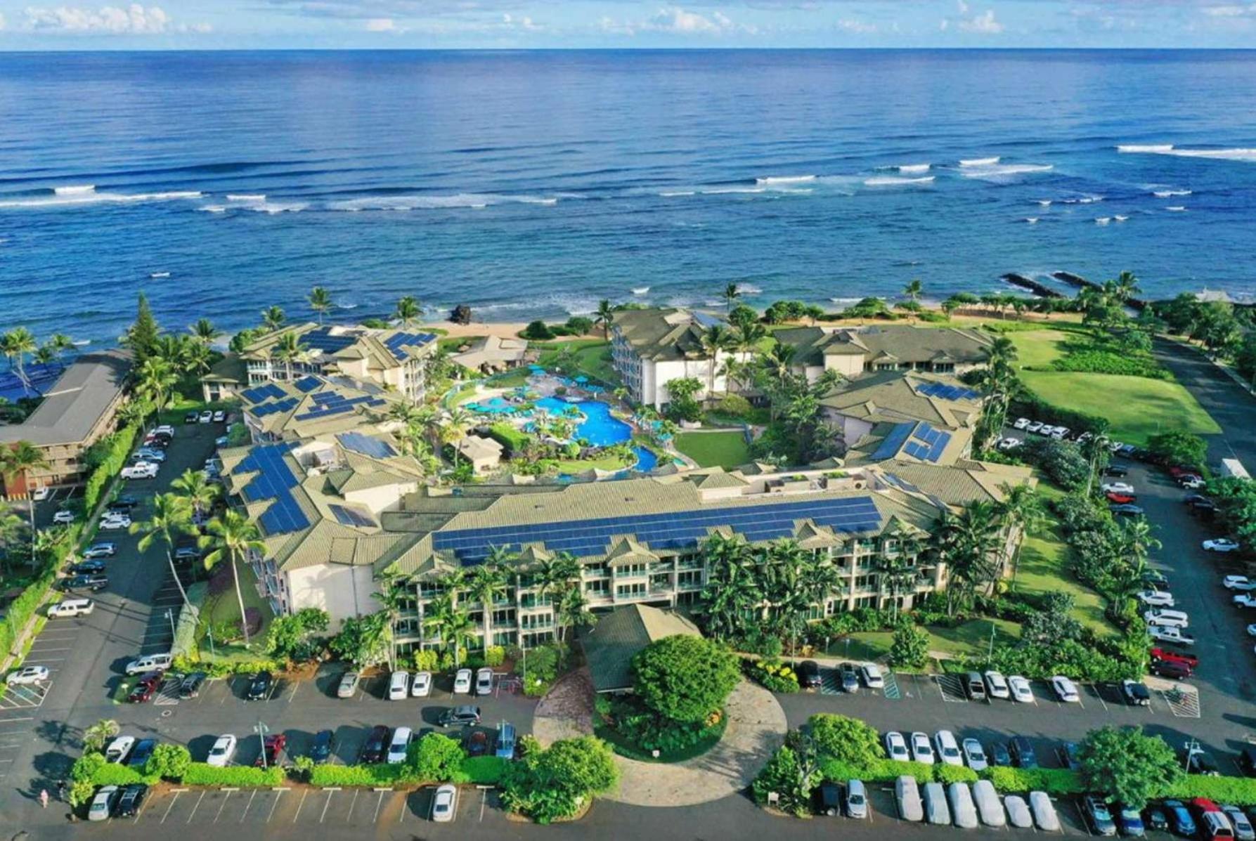 Waipouli Beach Resort - Kauai Oceanfront 2BR Balcony