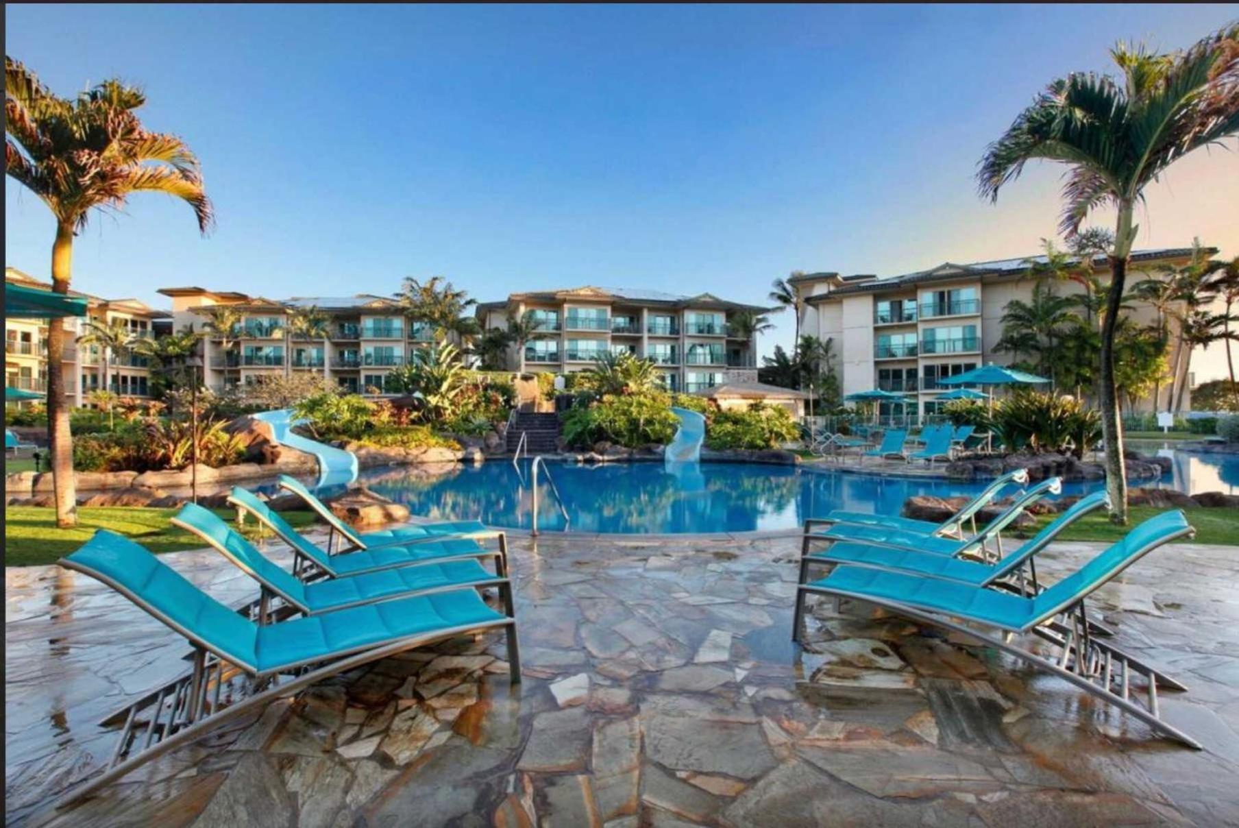 Waipouli Beach Resort - Kauai Oceanfront 2BR Balcony