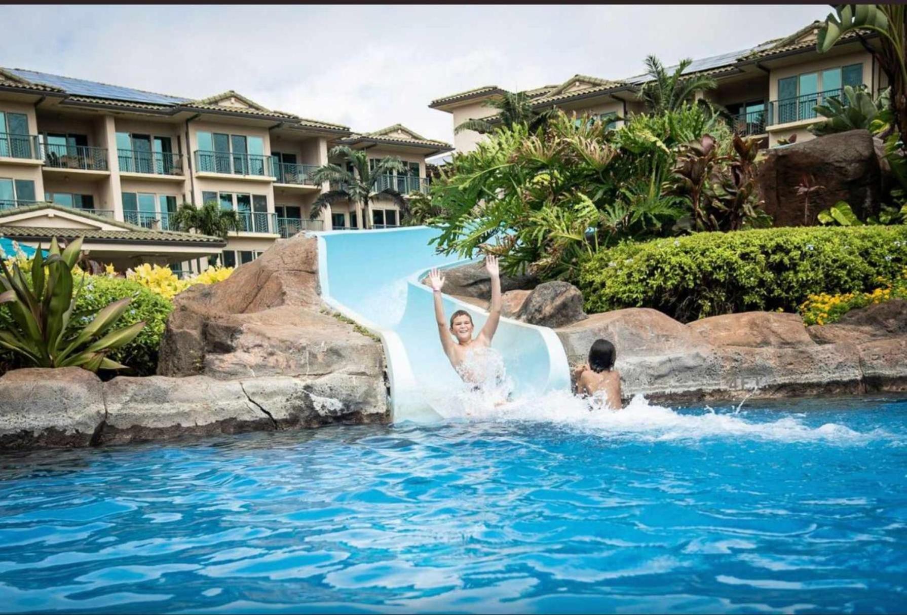 Waipouli Beach Resort - Kauai Oceanfront 2BR Balcony