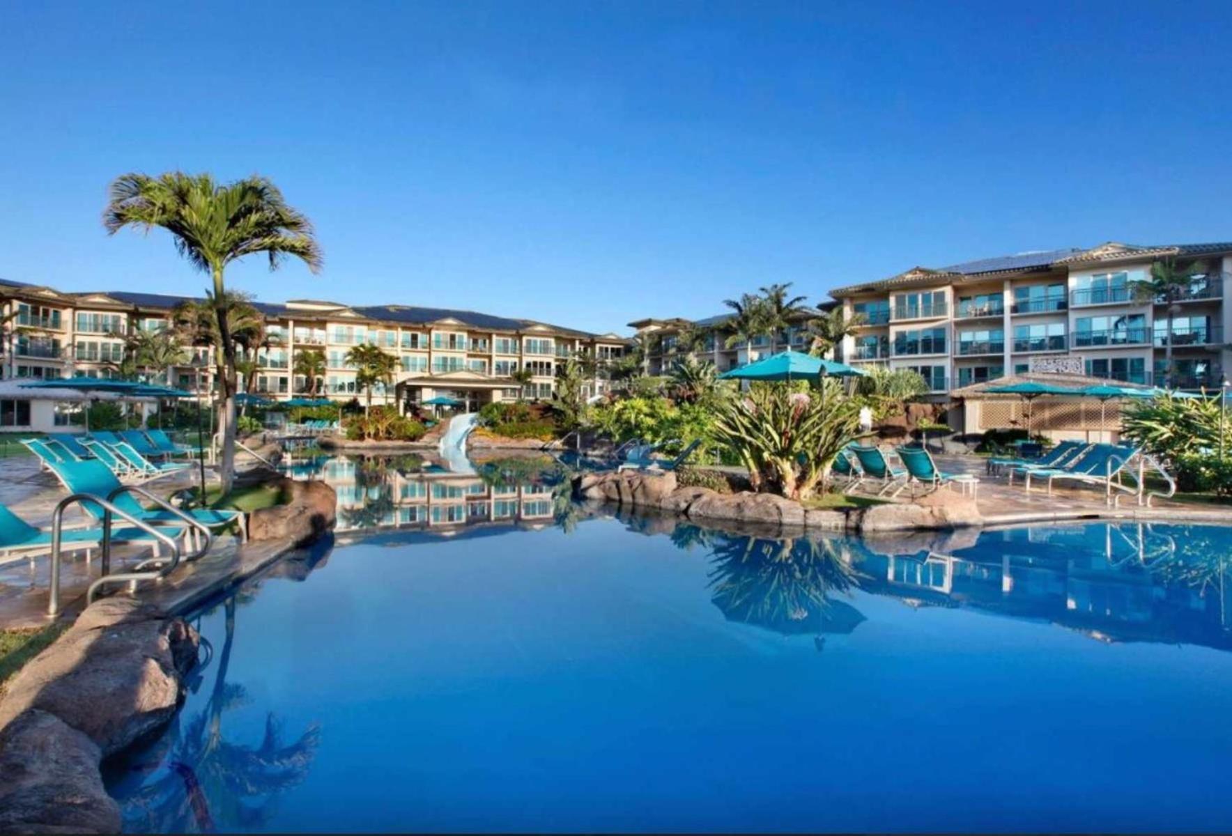 Waipouli Beach Resort - Kauai Oceanfront 2BR Balcony