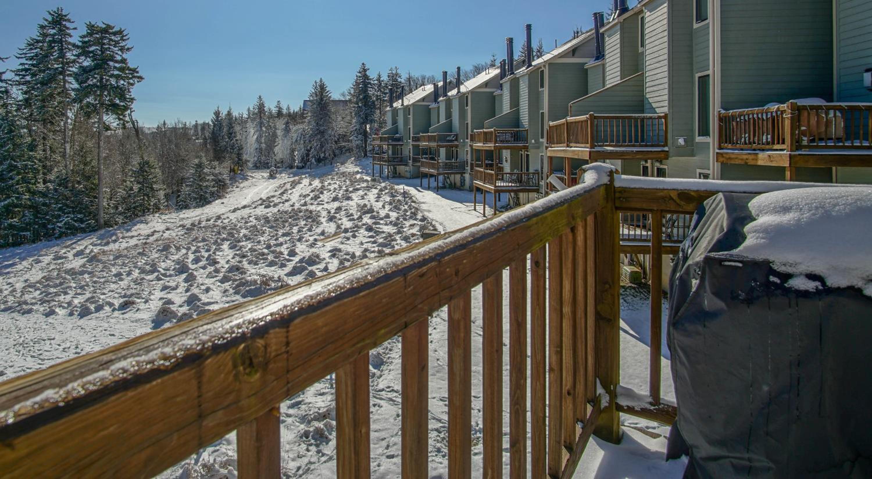 Powderidge-34: Slope Side, 2 Br Townhome