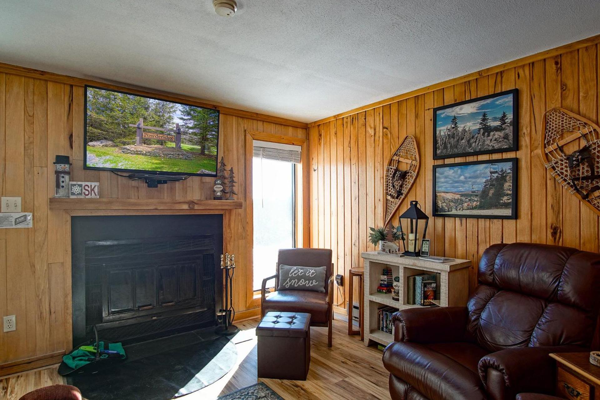 Powderidge-34: Slope Side, 2 Br Townhome