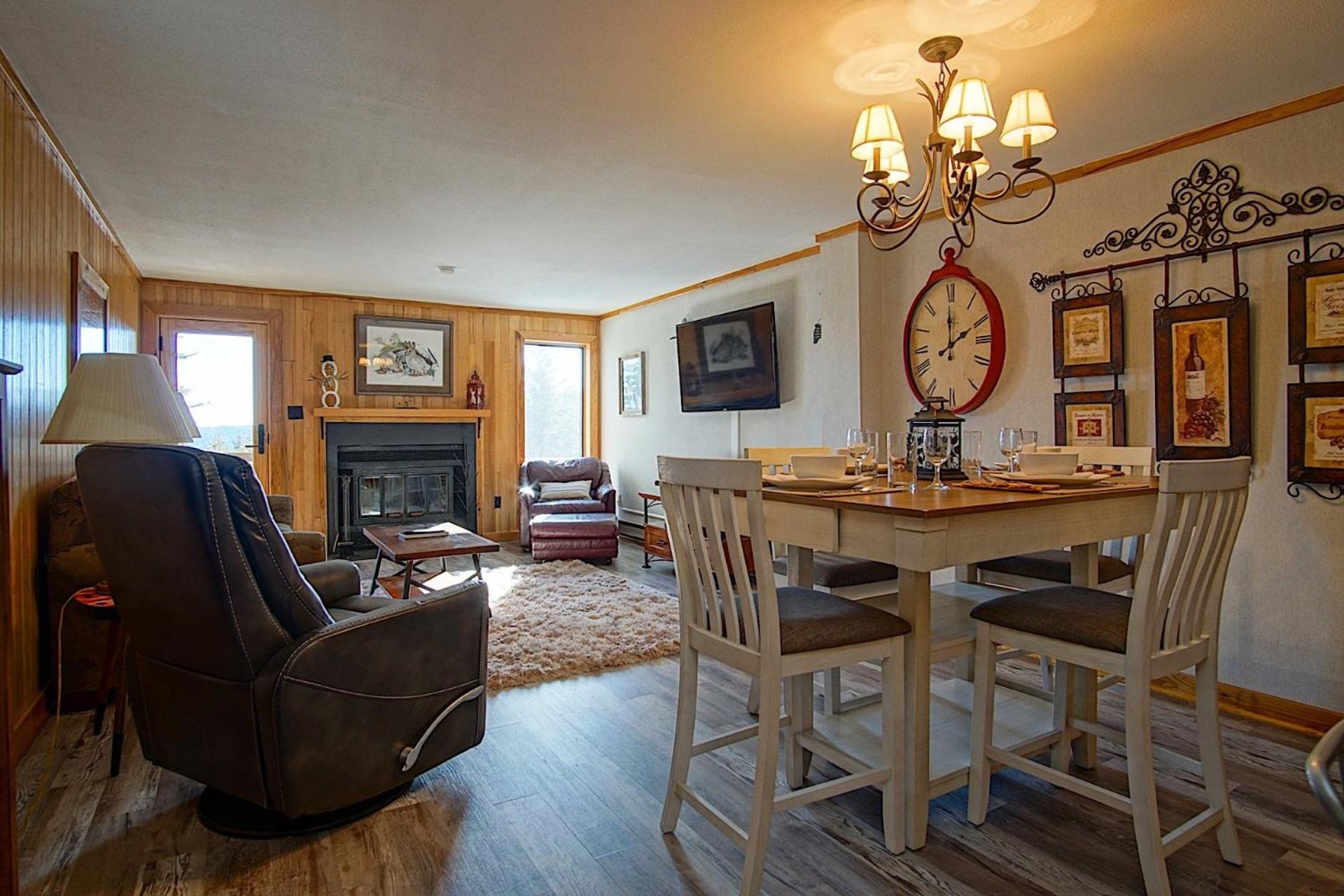 Powderidge 73 Cozy 2 Br Condo Slope Side