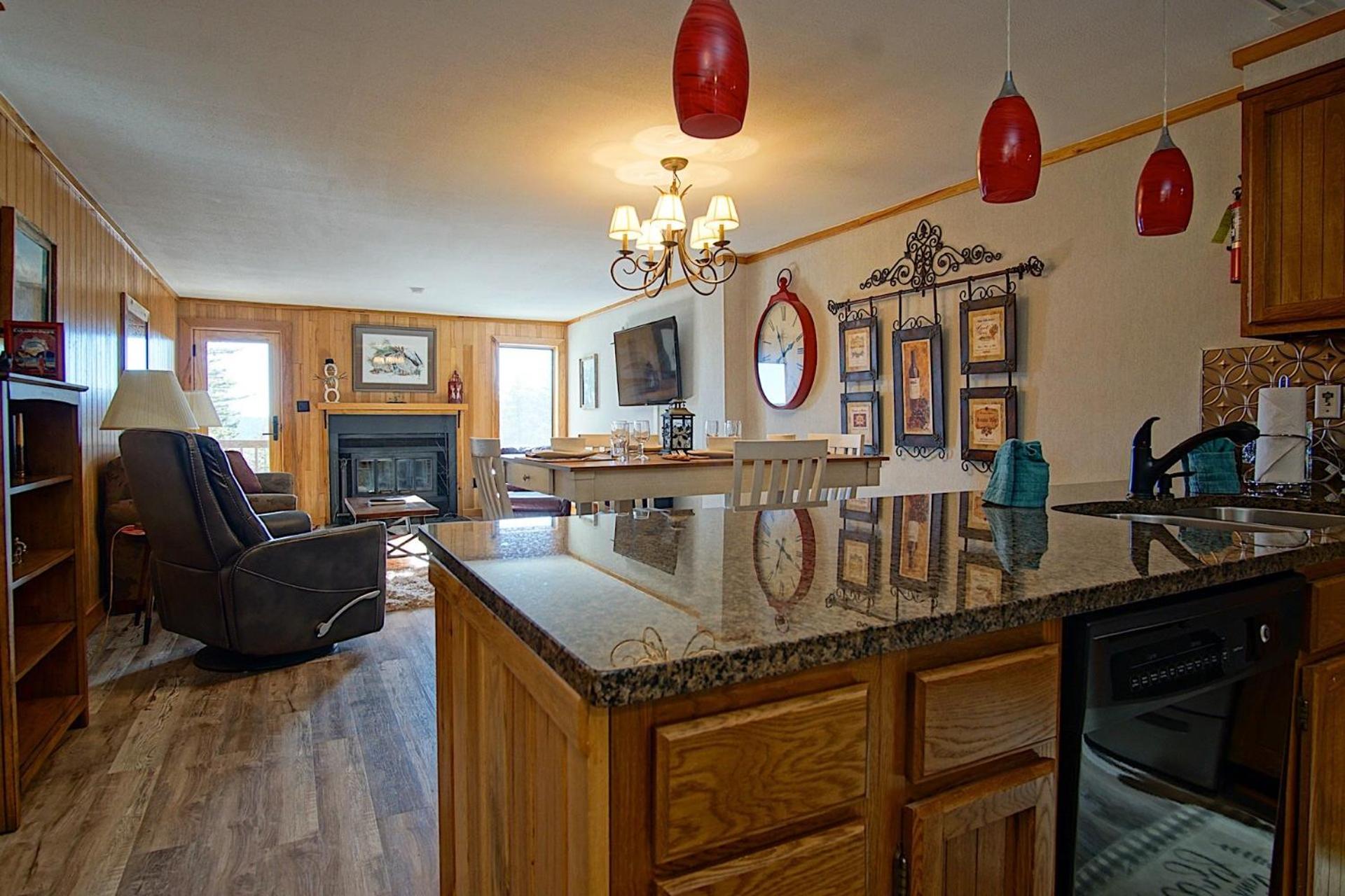 Powderidge 73 Cozy 2 Br Condo Slope Side