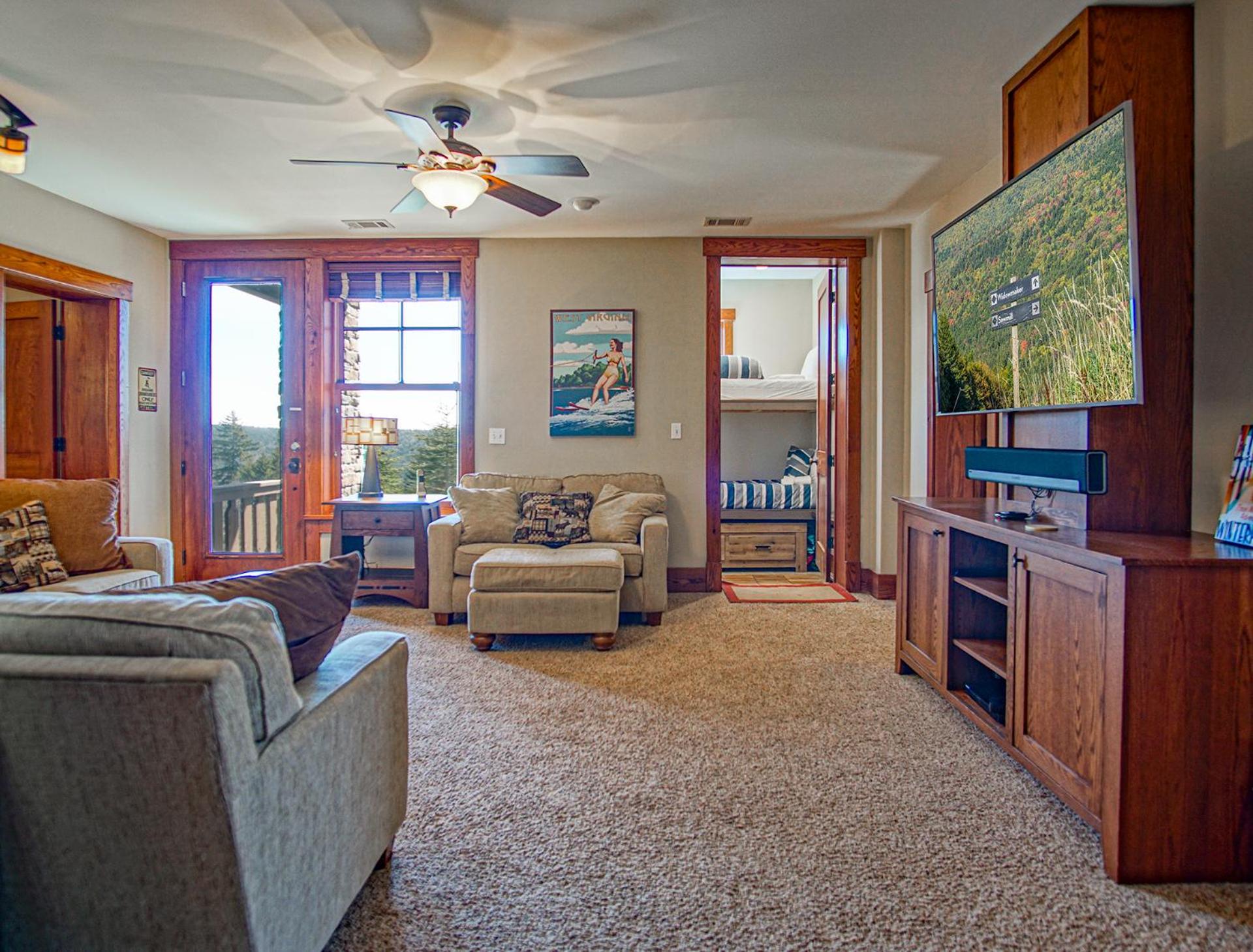 Slope side 8 BR at Sanctuary Majestic Mountain Top Estate 4800 square feet of quality sleeps 16