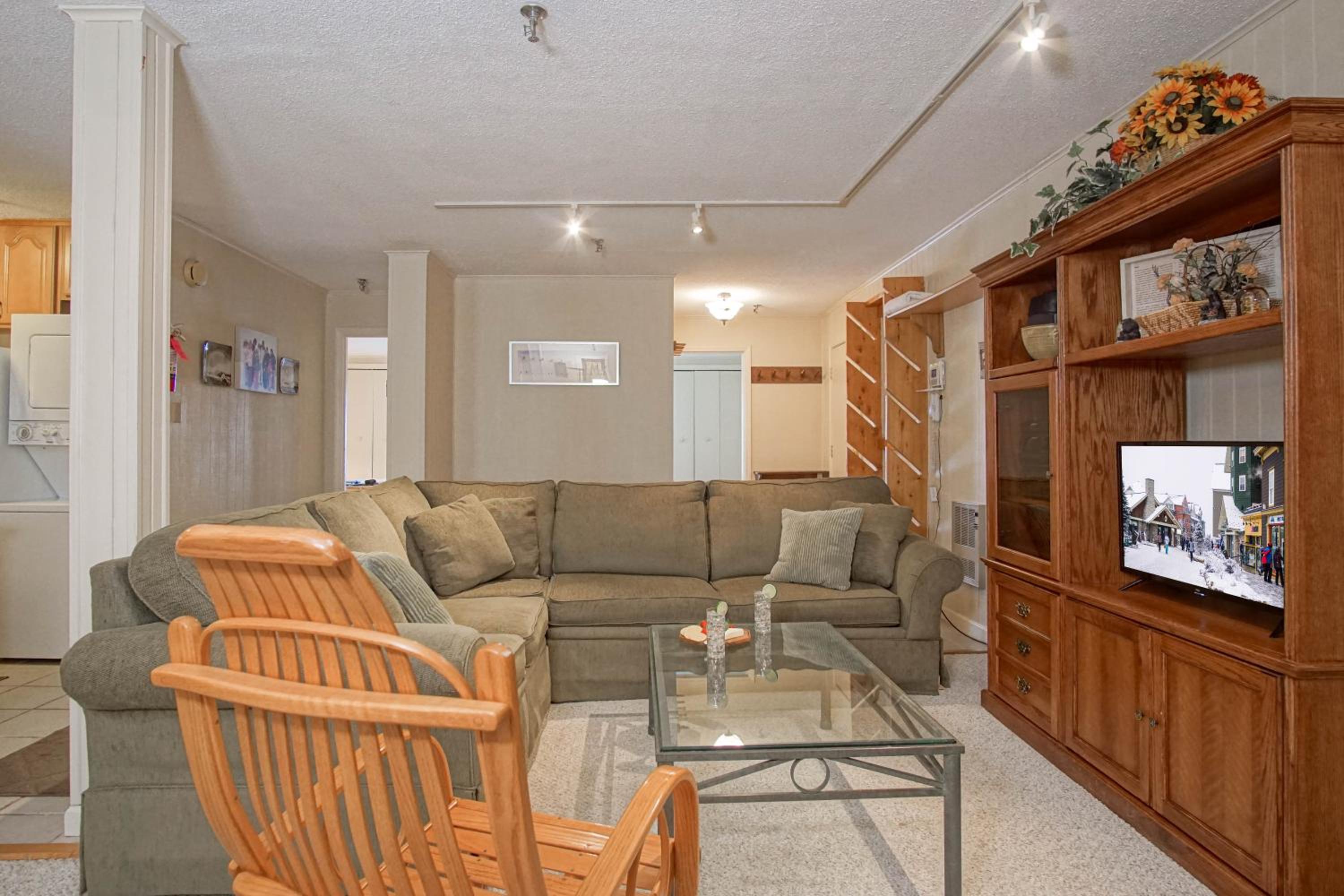 Leatherbark - 202A 2 BR Condo Spacious Living Room