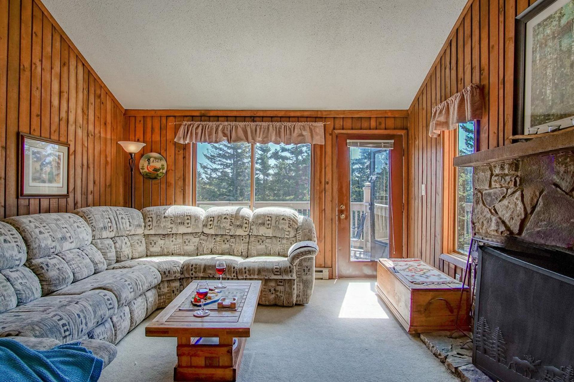 Wabasso 4 is gracefully tucked in the trees between Central Village & South Mtn