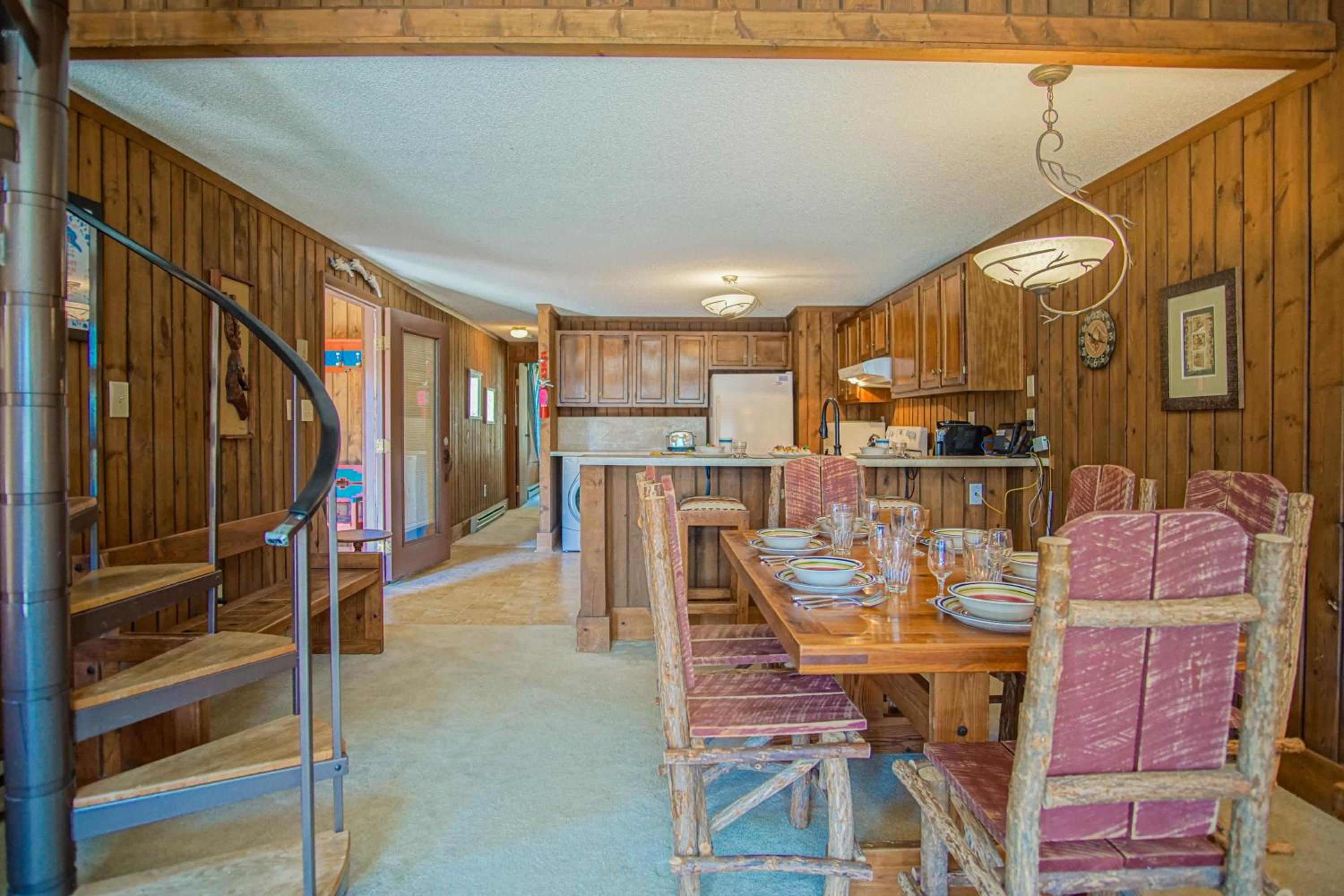 Wabasso 4 is gracefully tucked in the trees between Central Village & South Mtn