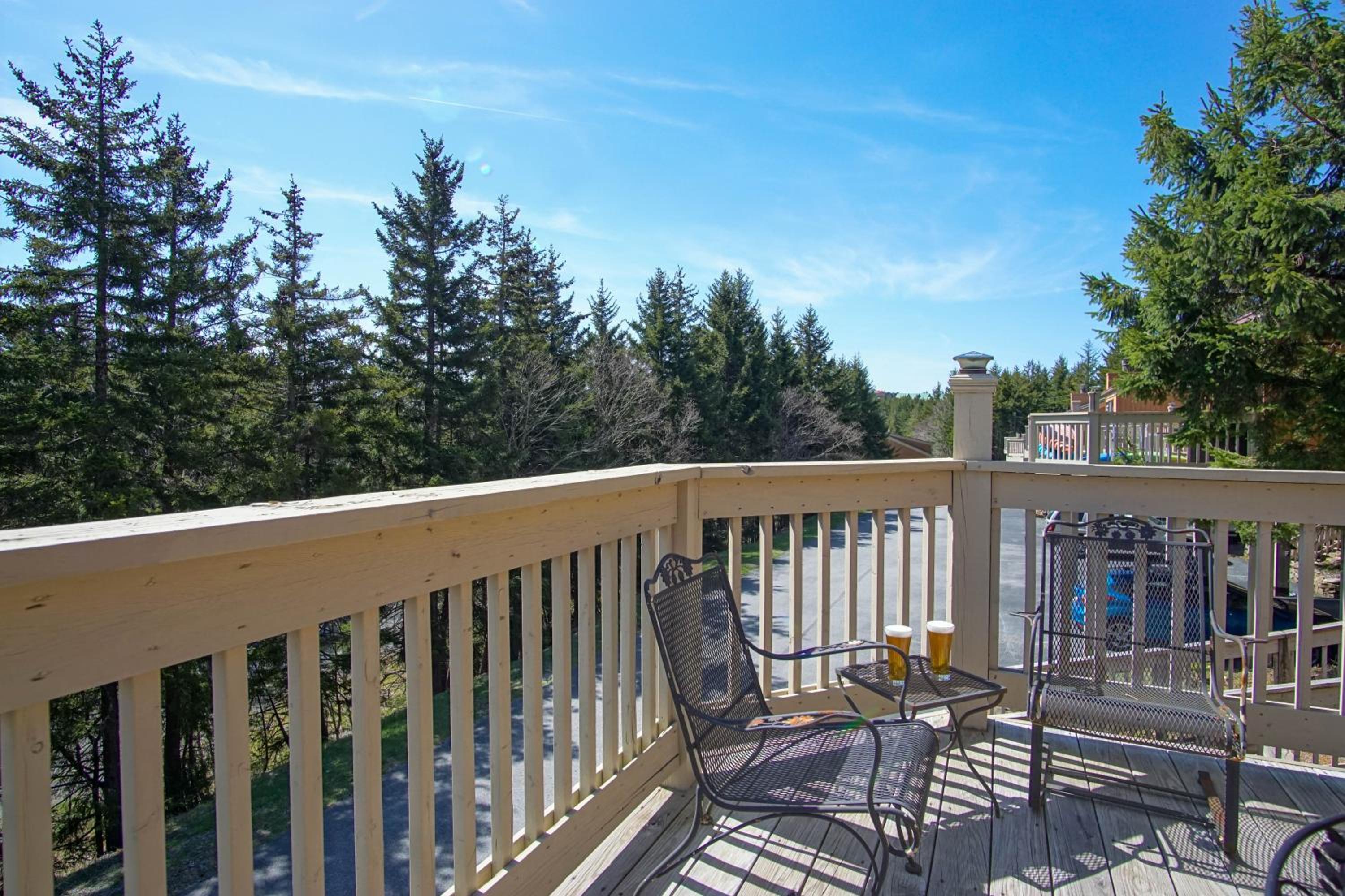 Wabasso 4 is gracefully tucked in the trees between Central Village & South Mtn