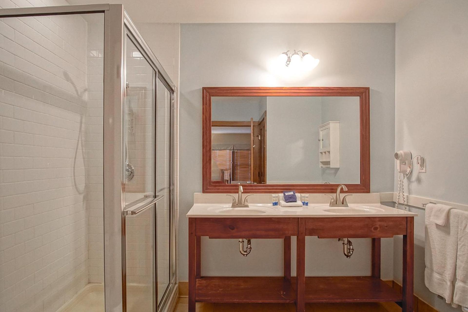 Allegheny Springs 140 Ground Level, slope side, Snowshoe Resort Village Center 2 Bedroom Plus Den