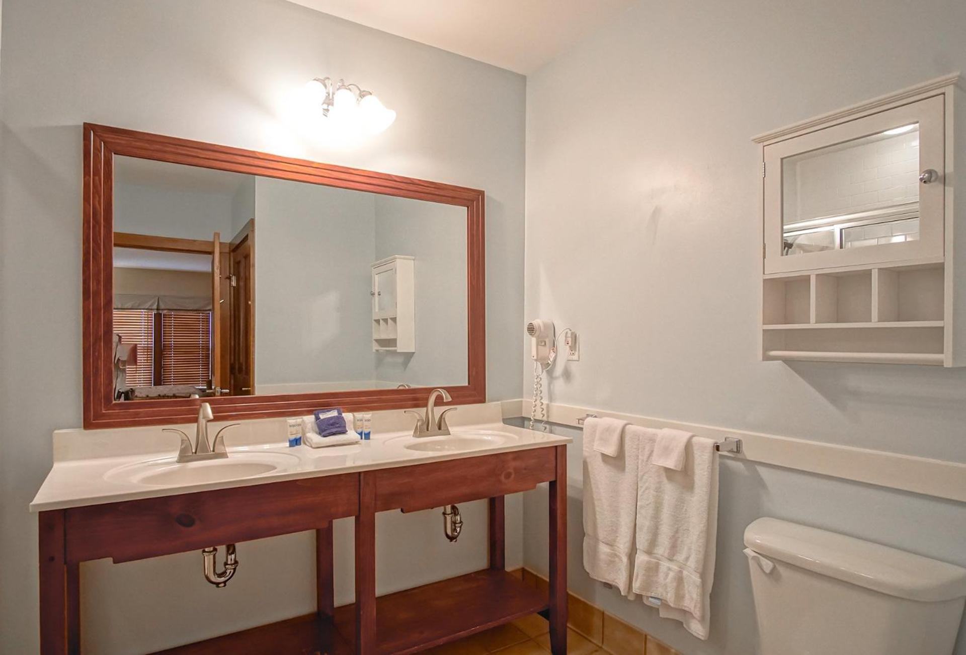 Allegheny Springs 140 Ground Level, slope side, Snowshoe Resort Village Center 2 Bedroom Plus Den