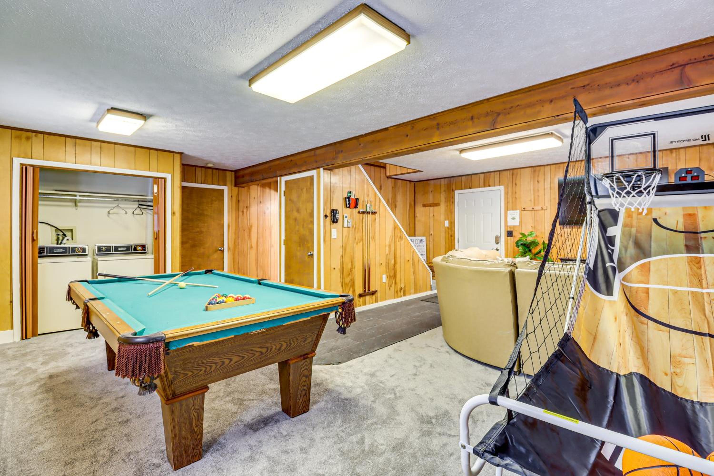 Scenic Views! Clifton Twp Chalet with Fire Pit, Deck
