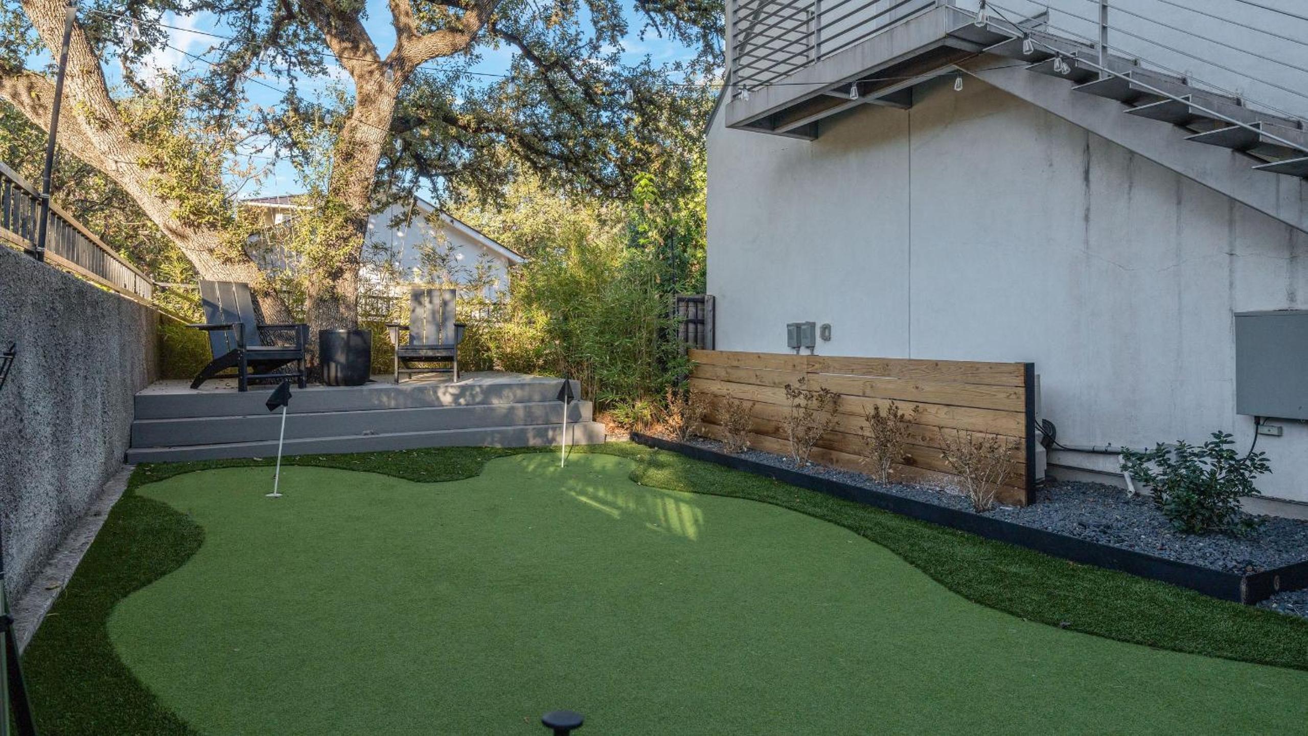 Pool Putting Green Game Room Rooftop Bouldin Collective 902A by AvantStay