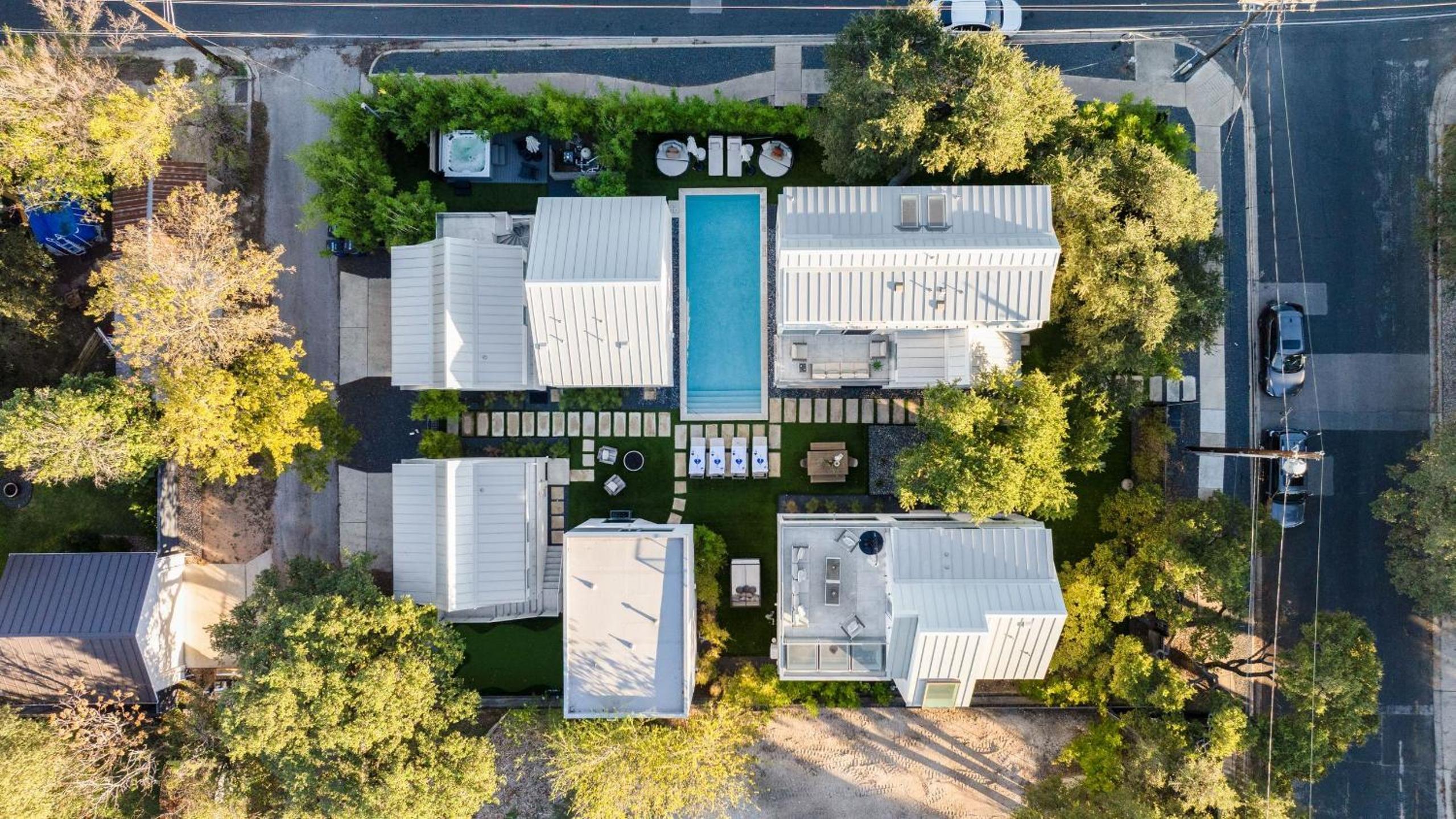 Pool Putting Green Game Room Rooftop Bouldin Collective 902A by AvantStay
