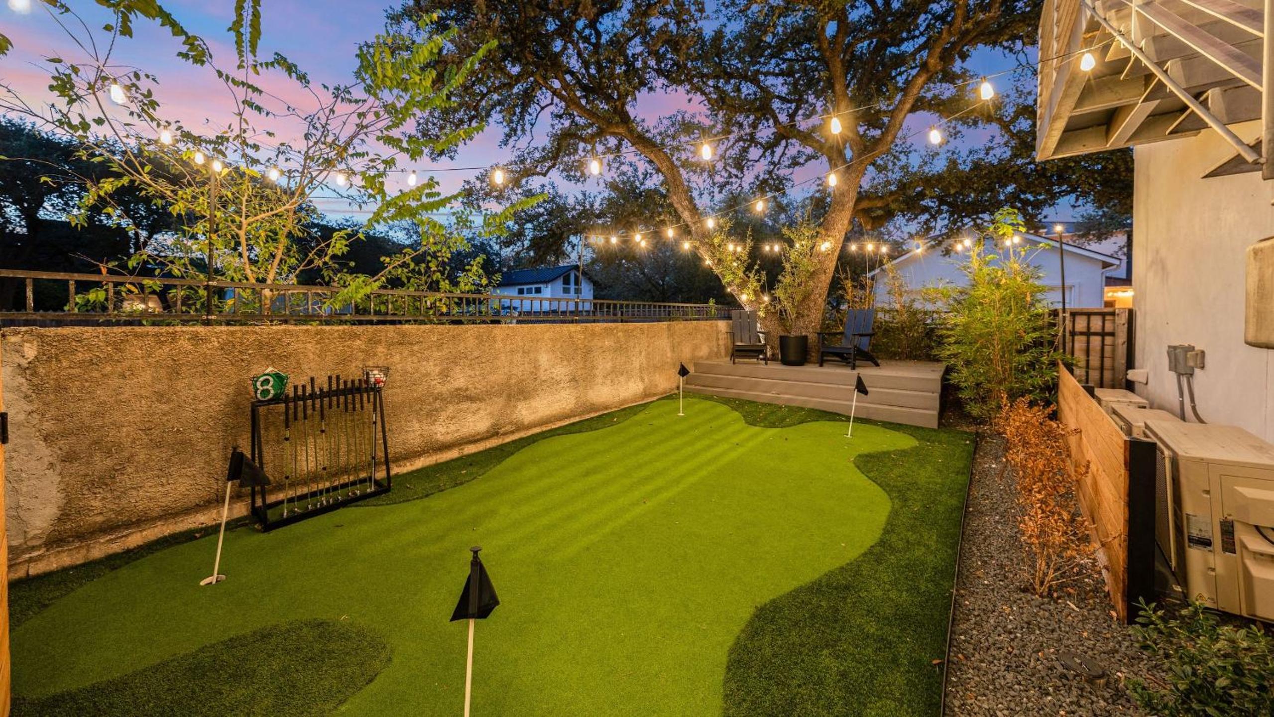 Pool Putting Green Game Room Rooftop Bouldin Collective 902A by AvantStay