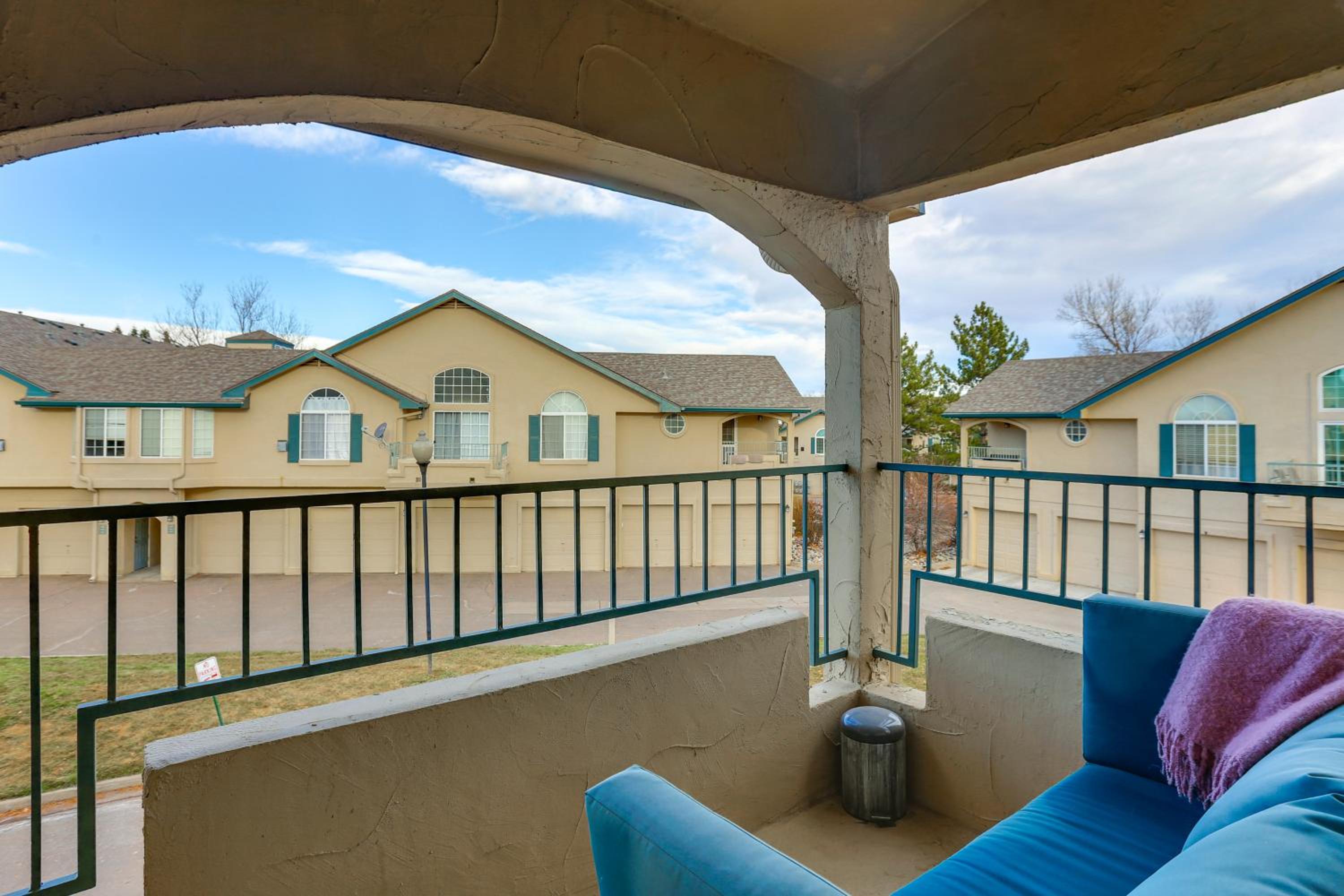 Less Than 1 Mi to Light Rail! Centennial Condo with Balcony