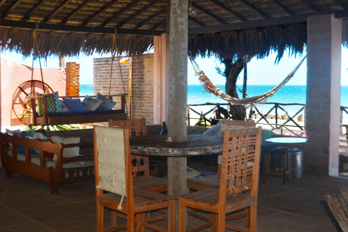 outdoor BBQ area