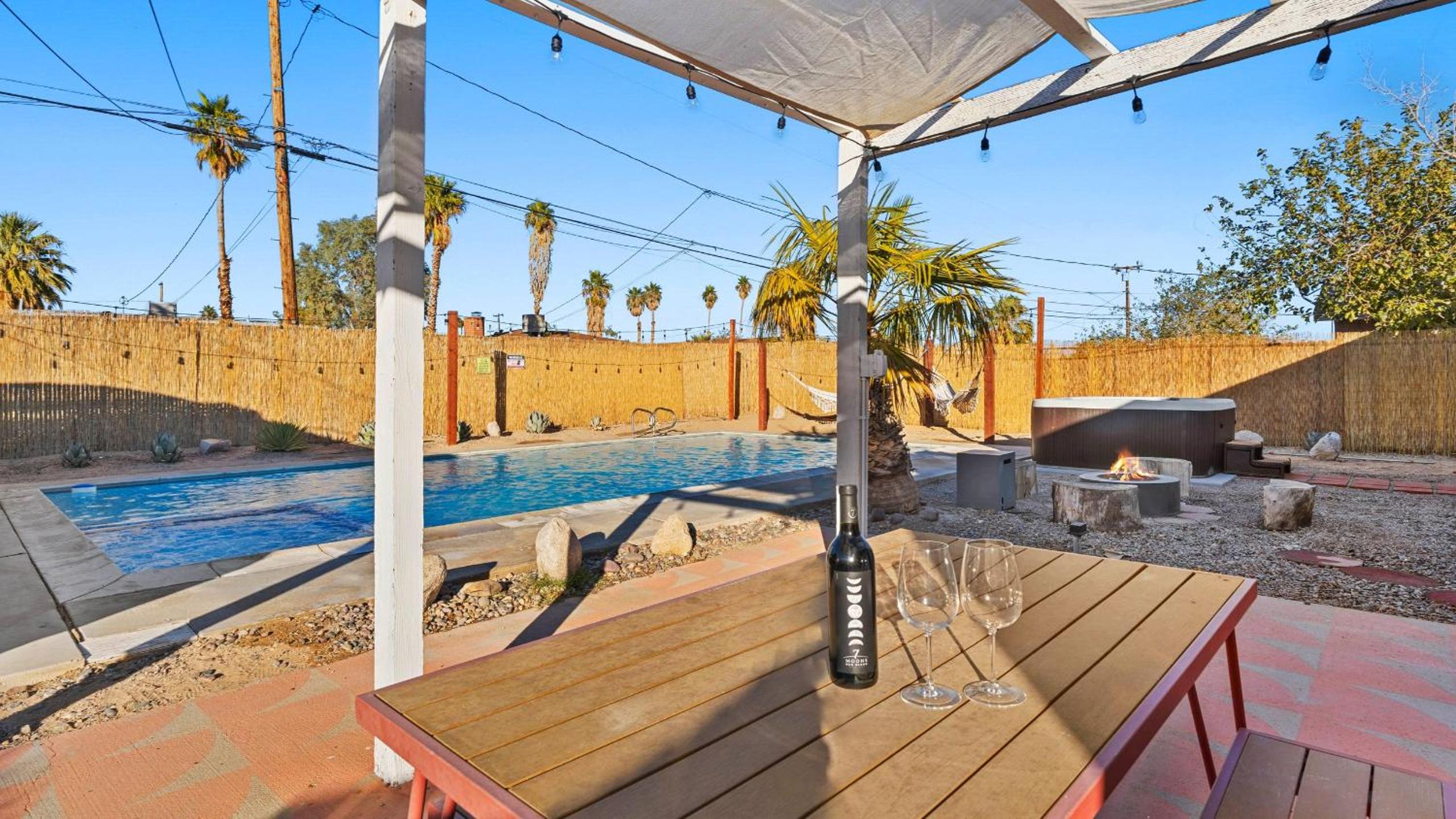 4BR Desert Home w Pool Hot Tub Firepit Game Room The Quiet Burn by AvantStay