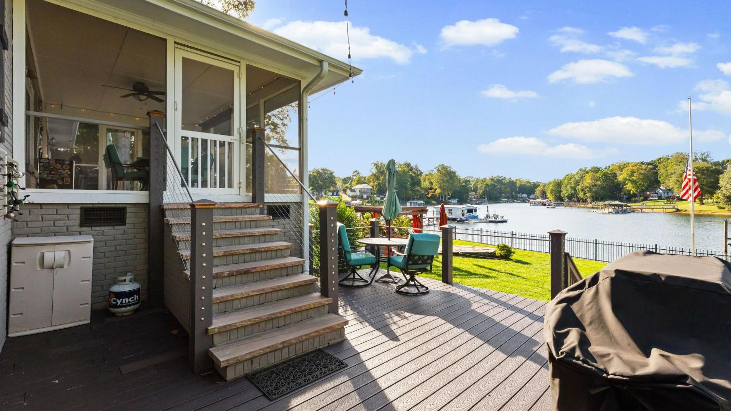 Dock Hot Tub Kayaks on Lake Norman Lakeside Gem by AvantStay