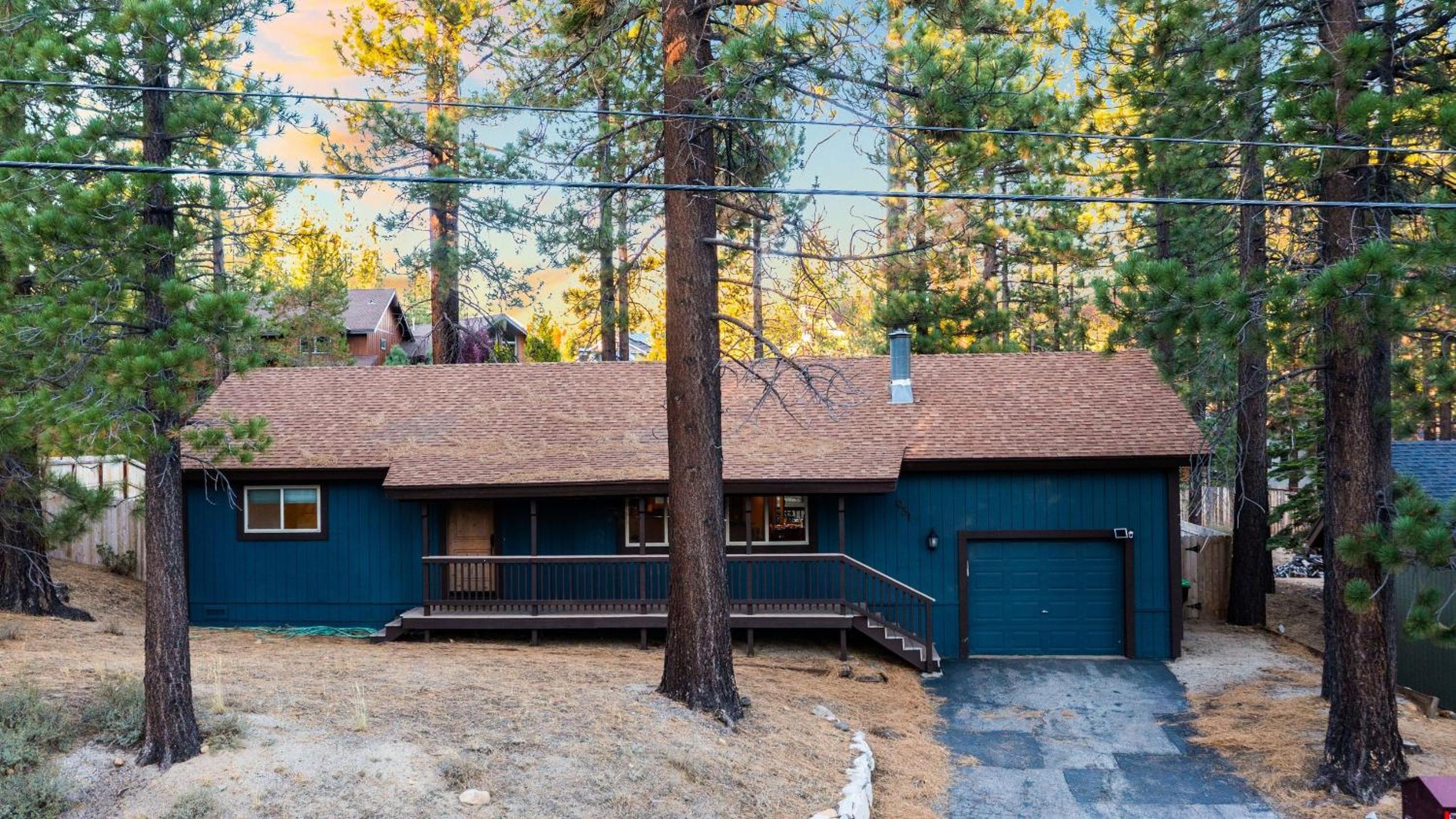 Steps to Trails Minutes to Heavenly Fireplace Deck BBQ Bluewood Cabin by AvantStay