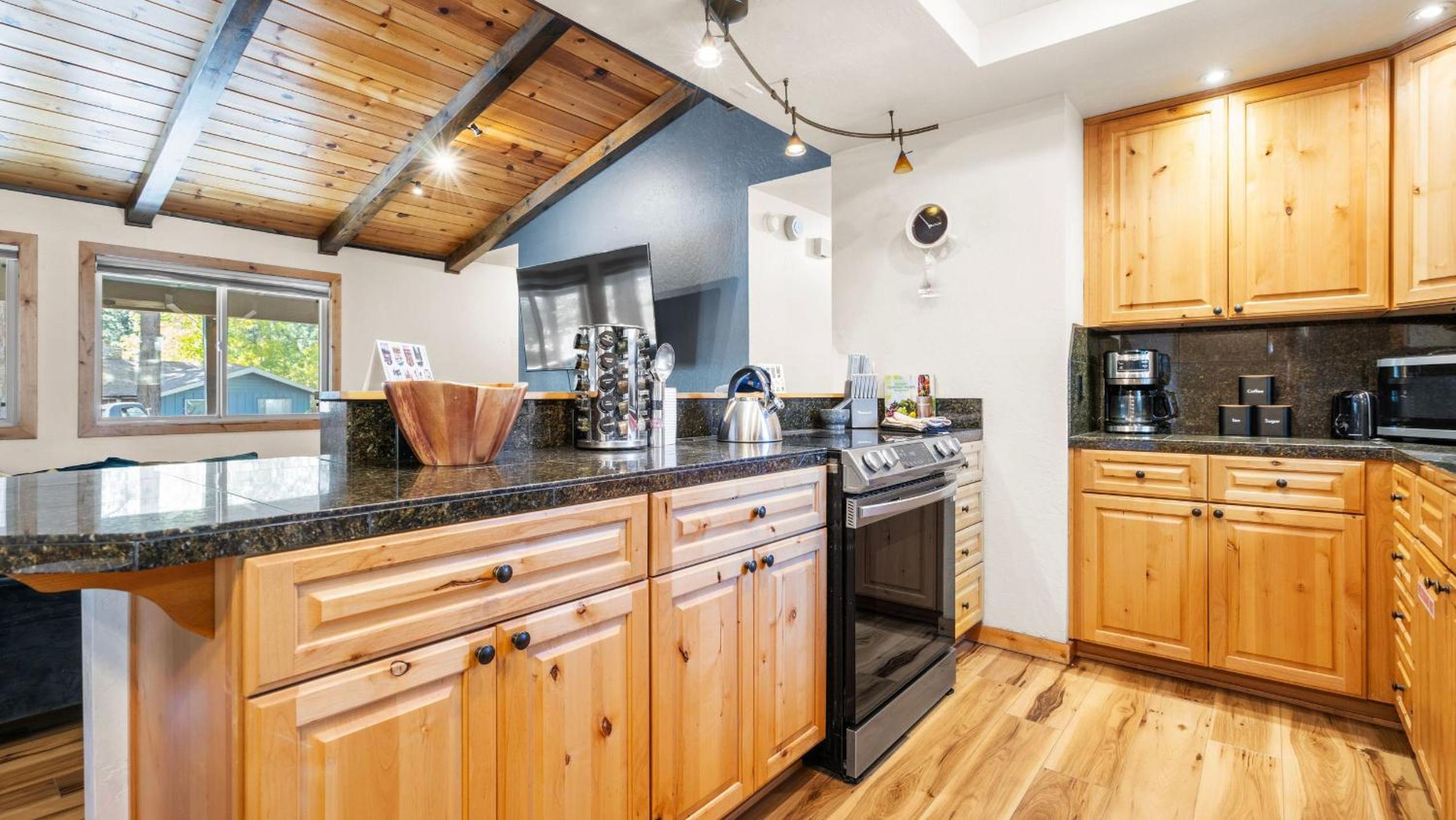 Steps to Trails Minutes to Heavenly Fireplace Deck BBQ Bluewood Cabin by AvantStay