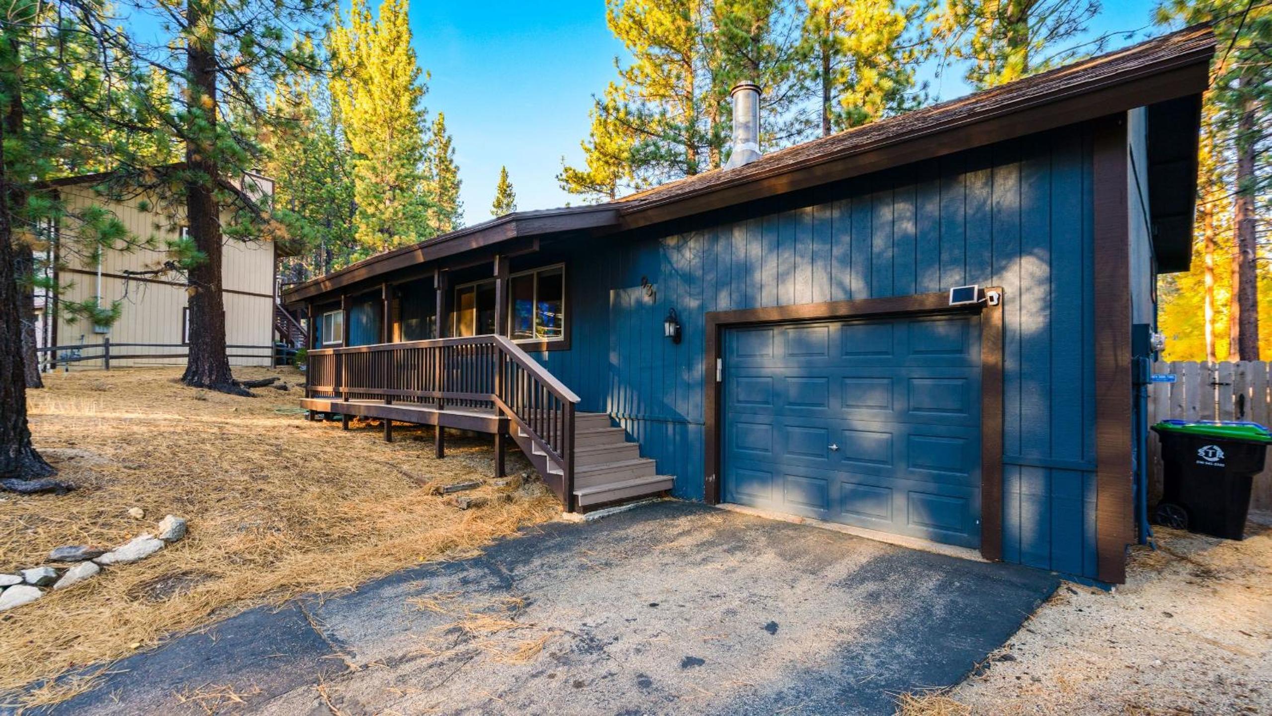 Steps to Trails Minutes to Heavenly Fireplace Deck BBQ Bluewood Cabin by AvantStay