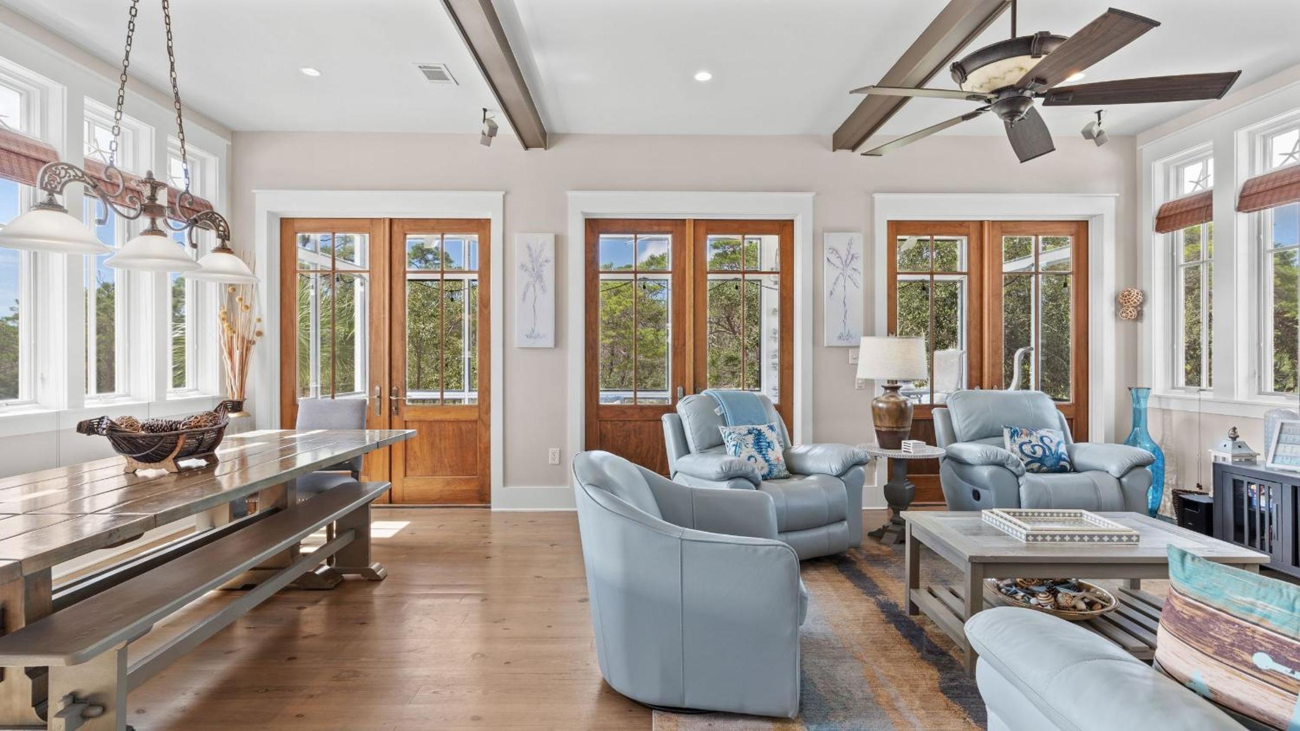 Serene 30A Getaway Near Beach w Pool Firepit Porch Sea Salt by AvantStay