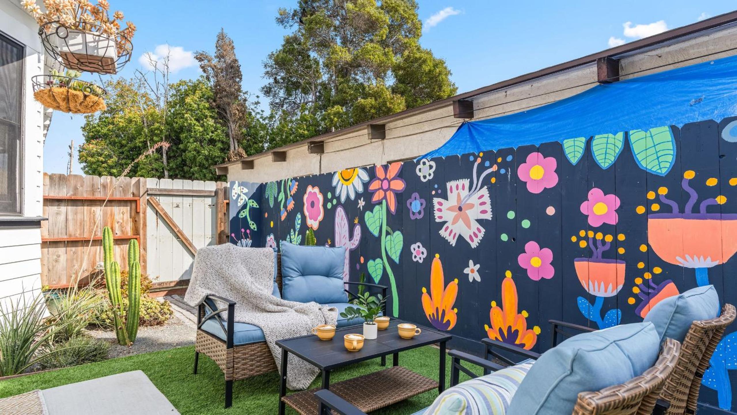 2 Side-by-Side San Diego Homes w Shared Backyard Firepit BBQ Casa Craftsman Casita on Landis by Avantstay