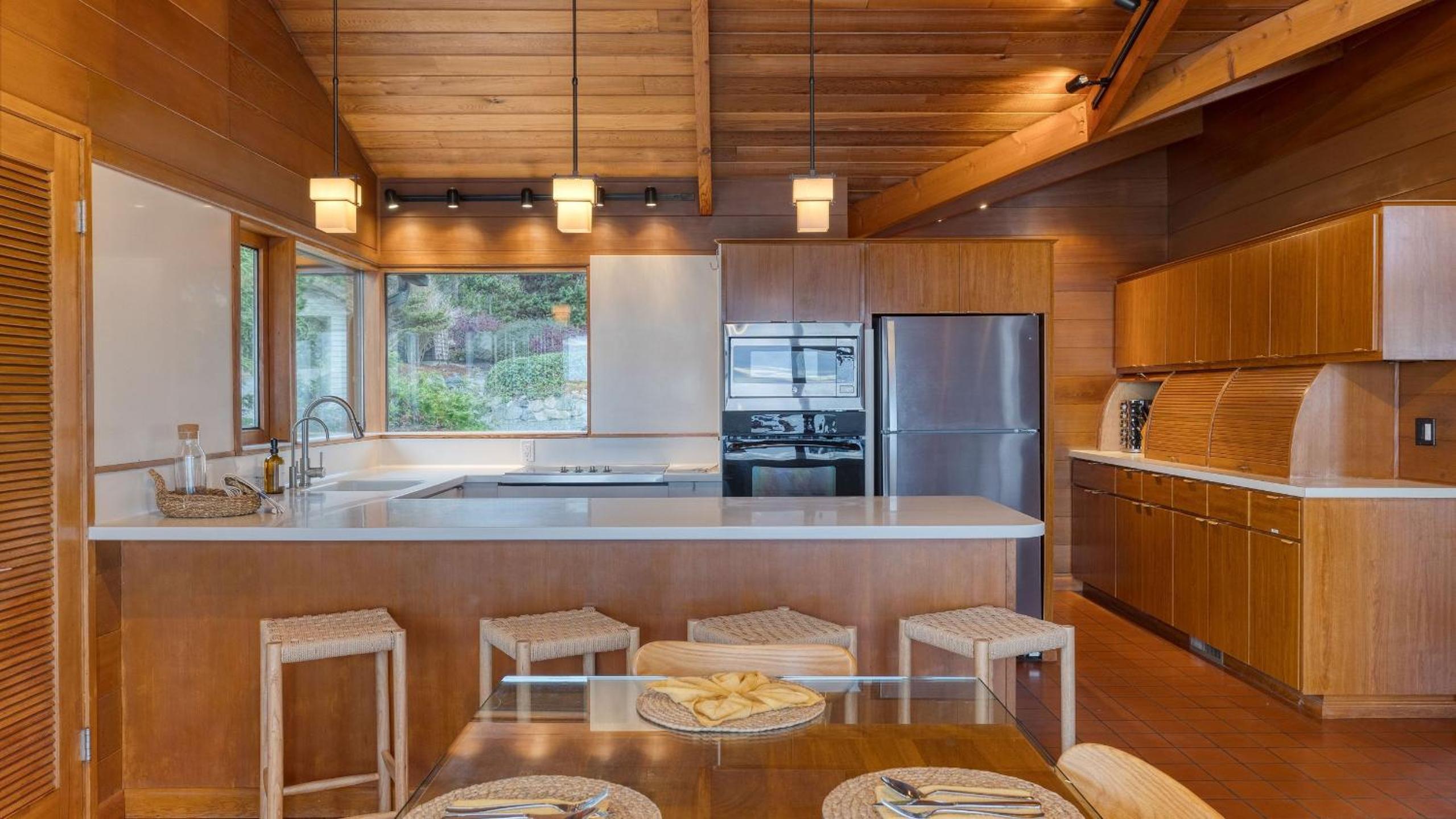Oceanfront Home w Outdoor Dining 2 Firepits Steps to Beach Salish Sea Escape by AvantStay