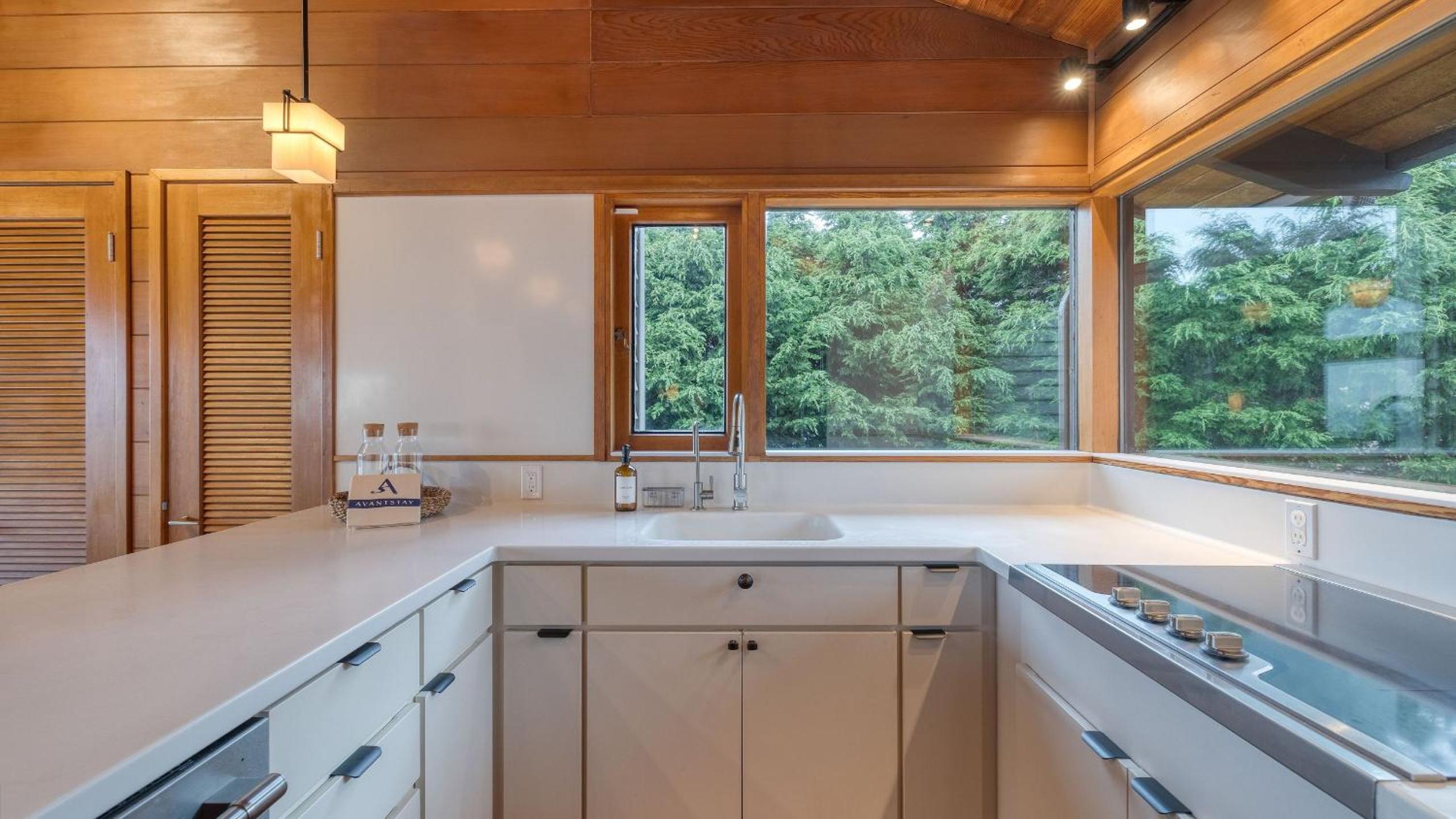 Oceanfront Home w Outdoor Dining 2 Firepits Steps to Beach Salish Sea Escape by AvantStay
