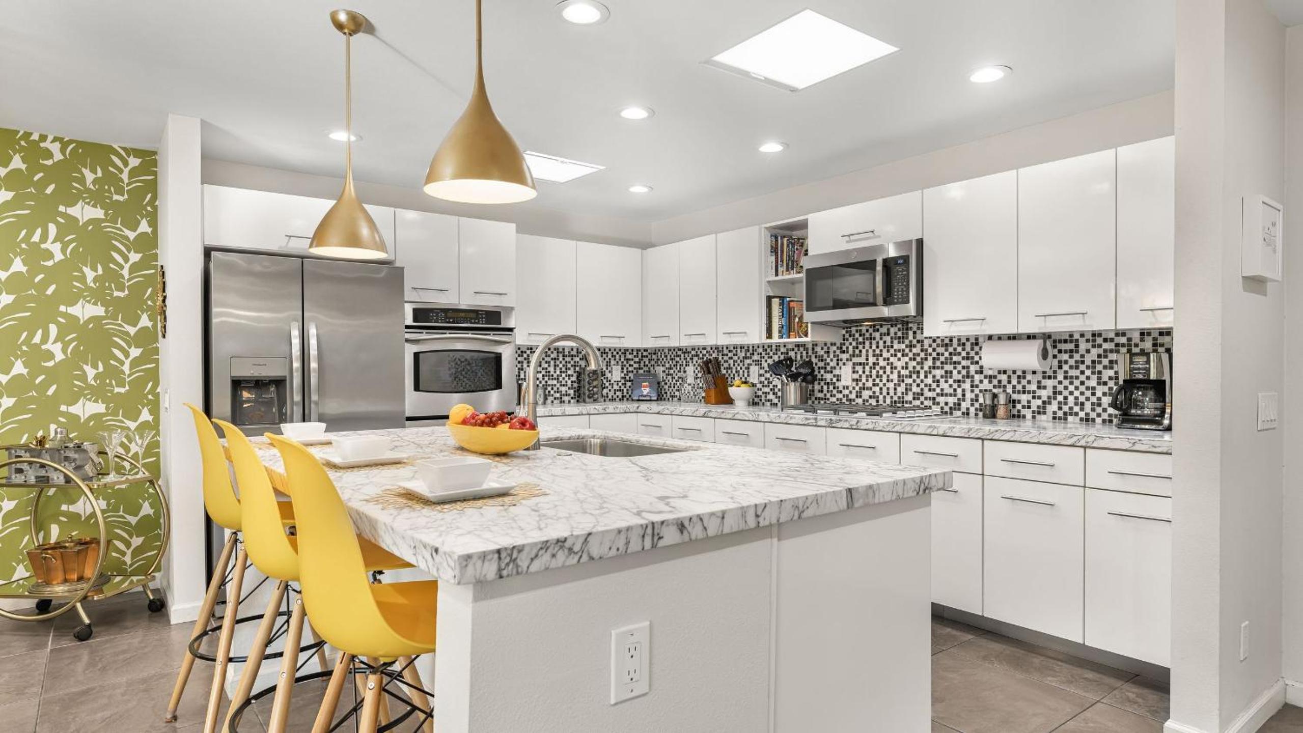 Vibrant Palm Springs Getaway w Pool BBQ Modern Design Taylor House by AvantStay