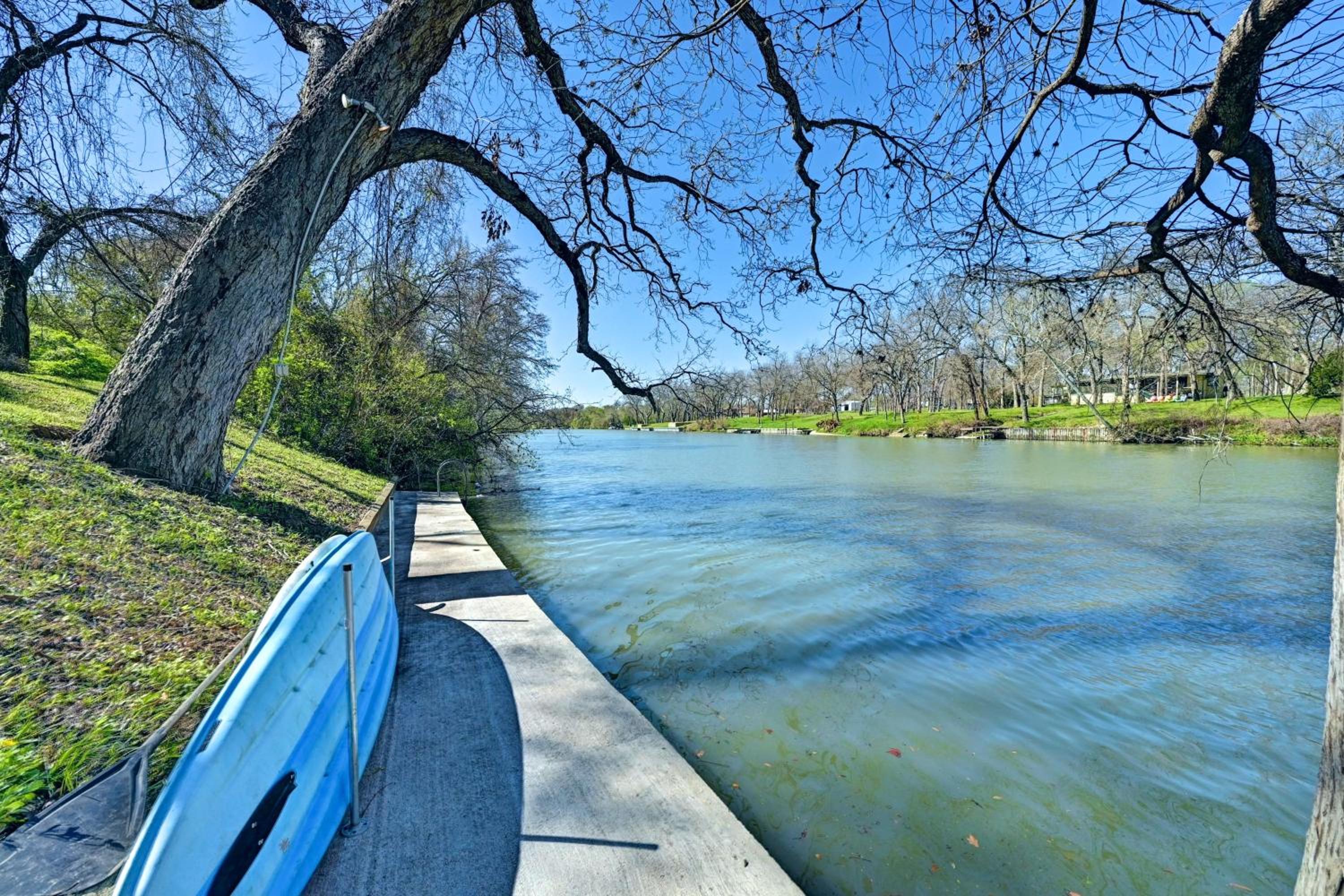 Home on Guadalupe River! Fish and Float with Family
