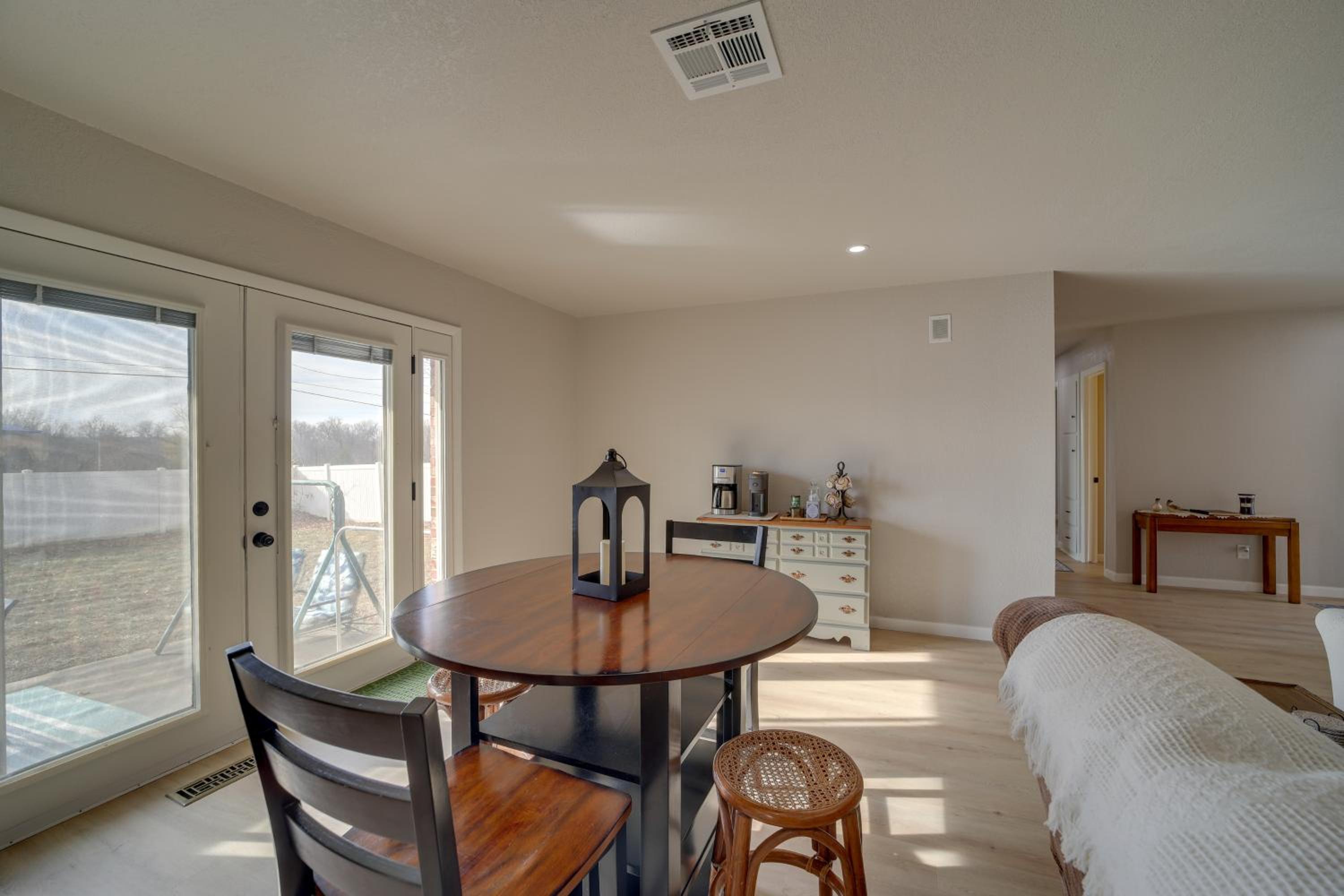 Close to Route 66! Bristow Home with Spacious Yard