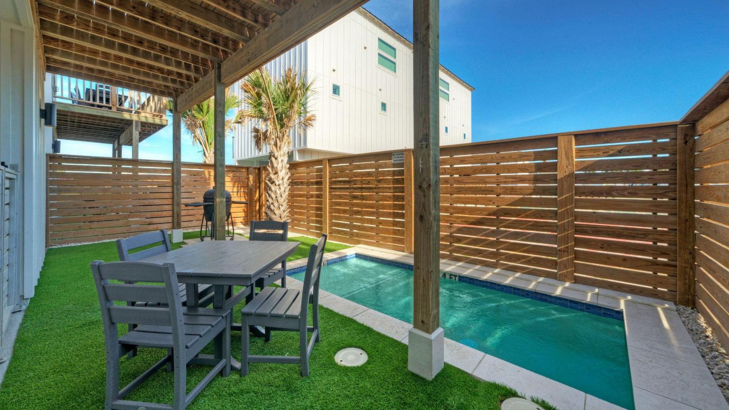 Boardwalk Beach Access Private Pool Balcony Dining Coastal Haven by AvantStay