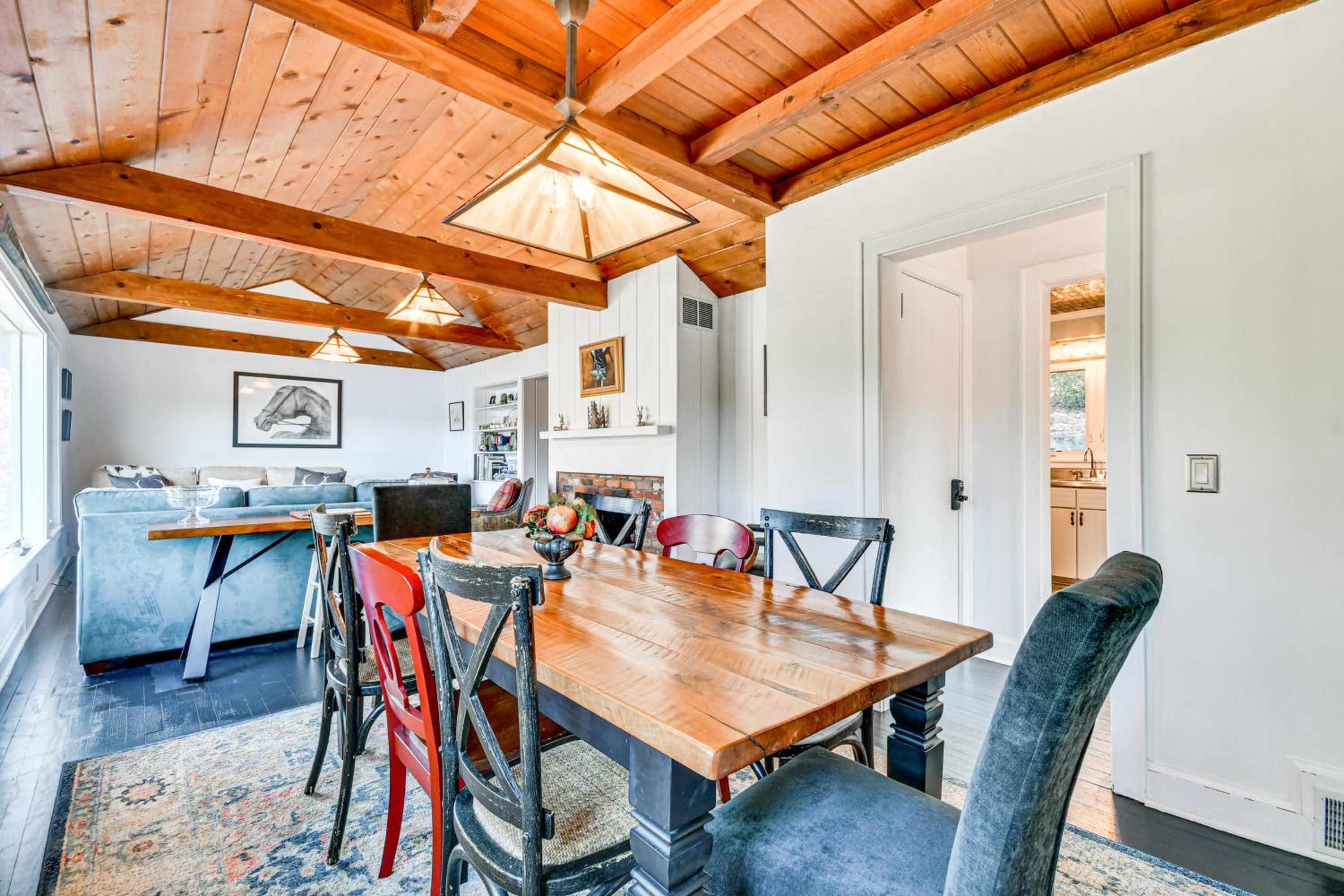 Group Getaway! Lake House with Private Dock and Patio