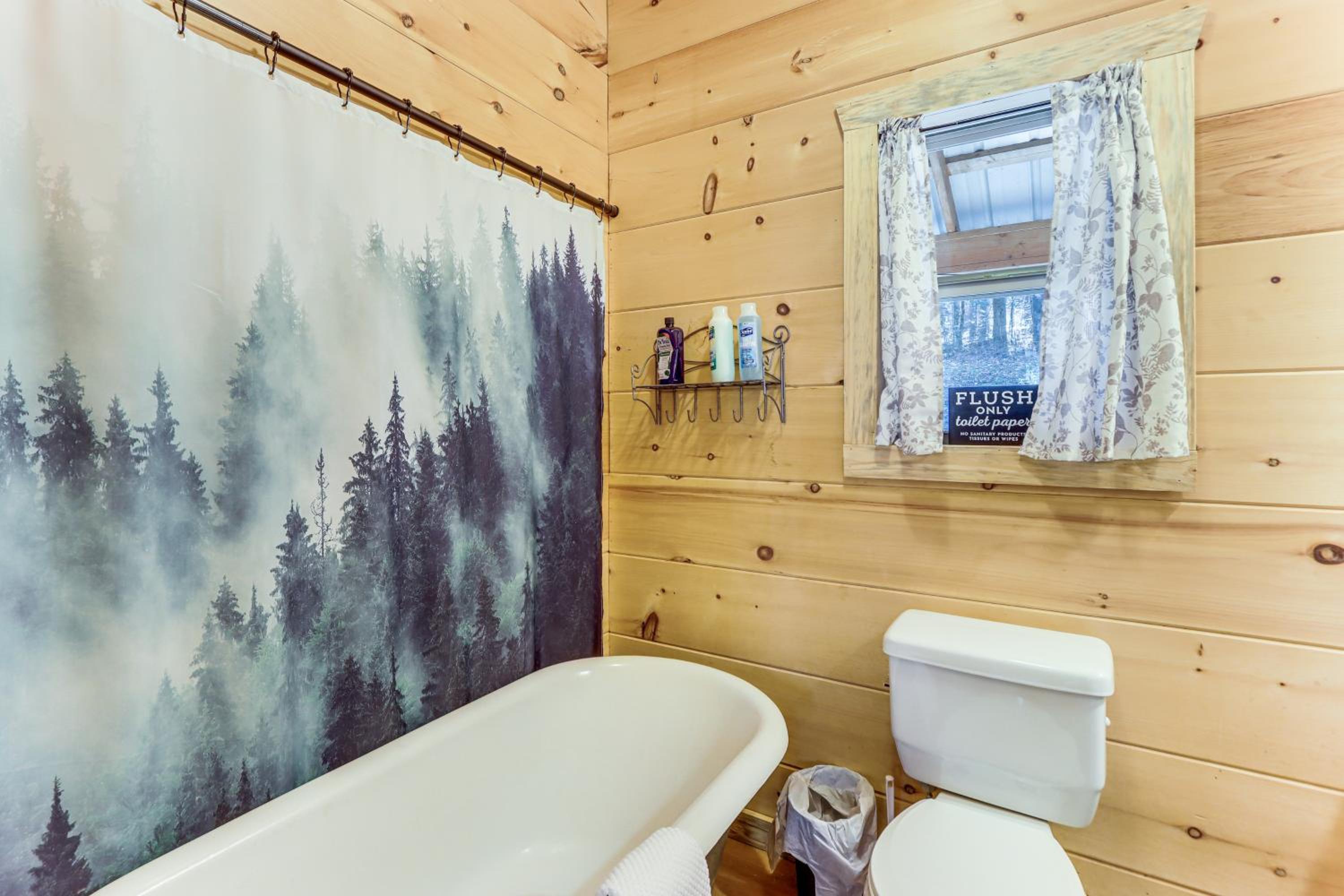 Newly Refreshed! Suches Cabin with Deck, Fire Pit