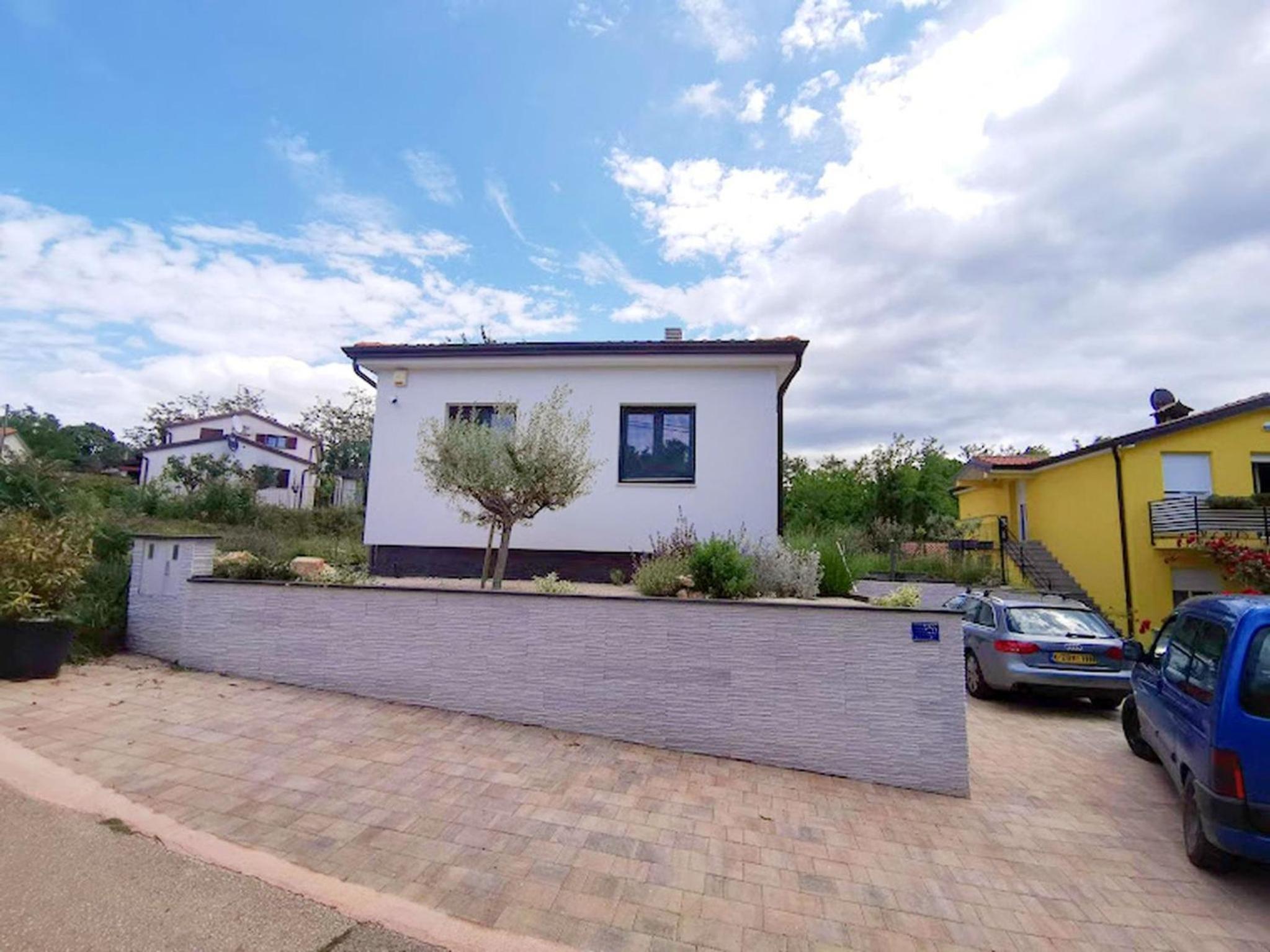 Two-storey house with pool