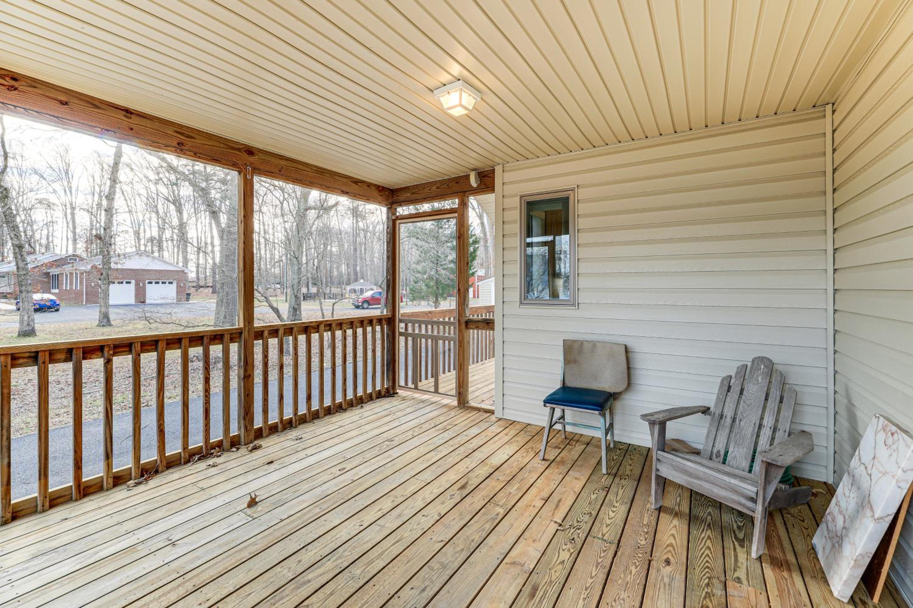 Spacious Millsboro Home on 16 Peaceful Acres