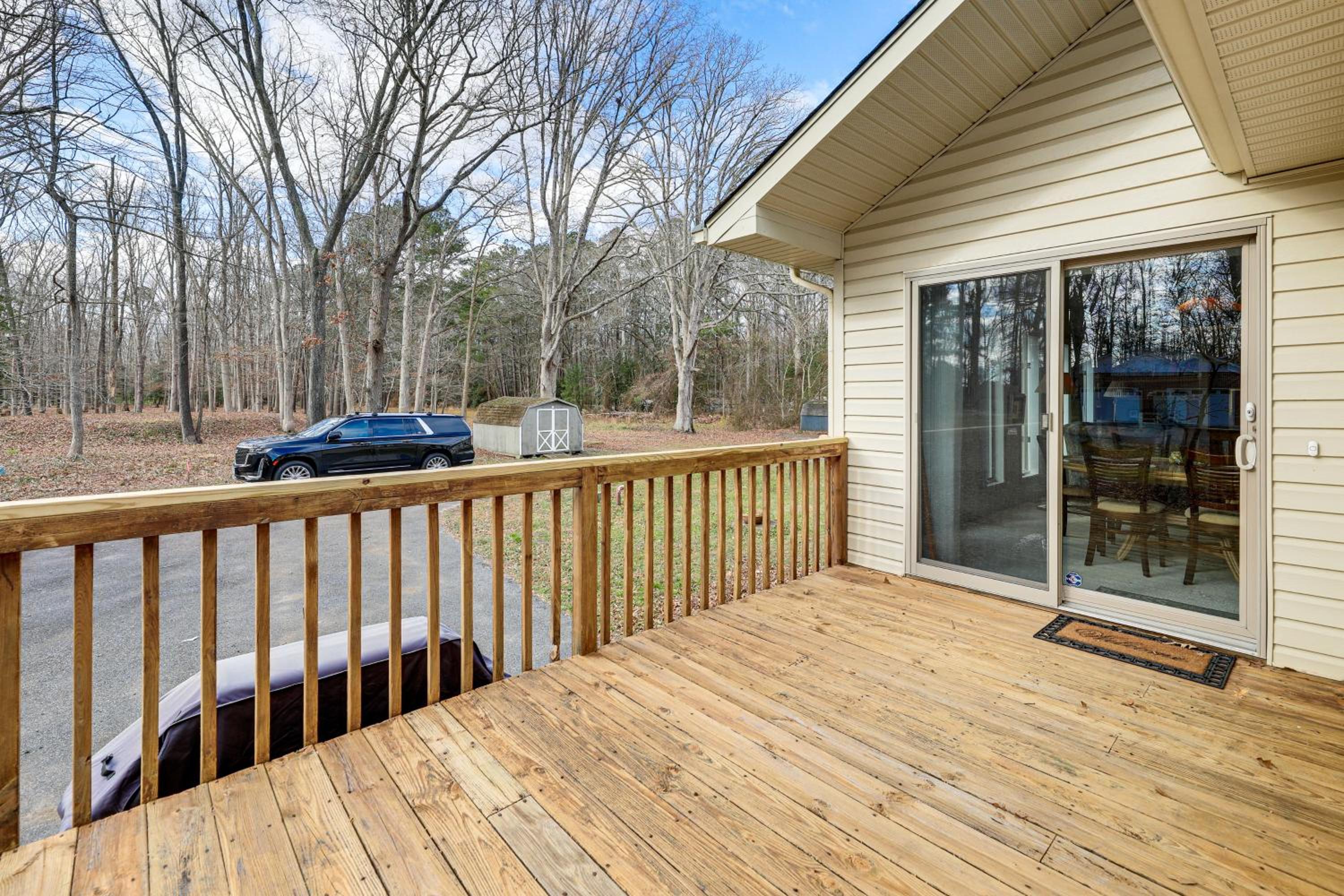 Spacious Millsboro Home on 16 Peaceful Acres